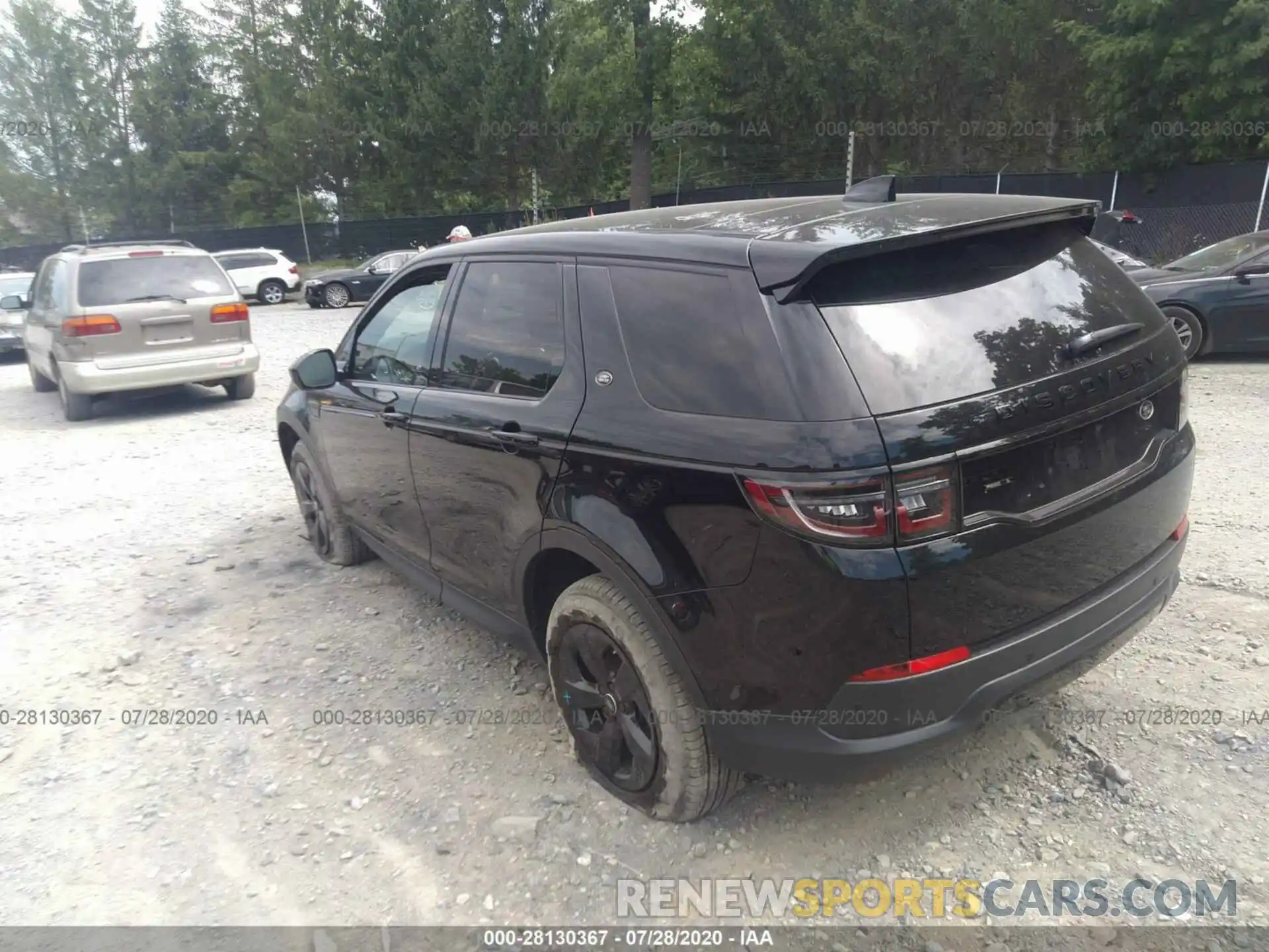 3 Фотография поврежденного автомобиля SALCJ2FX4LH848116 LAND ROVER DISCOVERY SPORT 2020