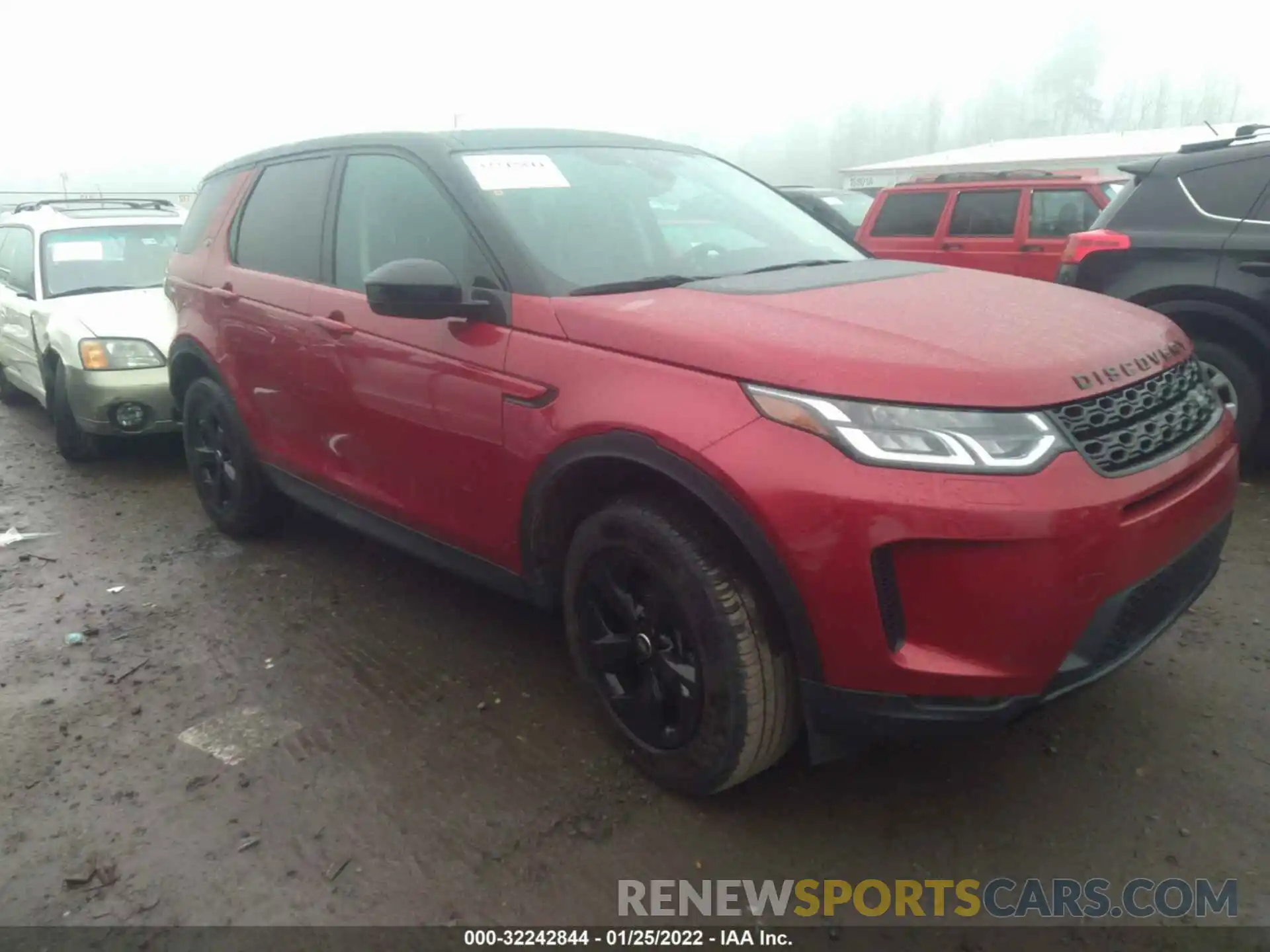 1 Photograph of a damaged car SALCJ2FX5LH865586 LAND ROVER DISCOVERY SPORT 2020