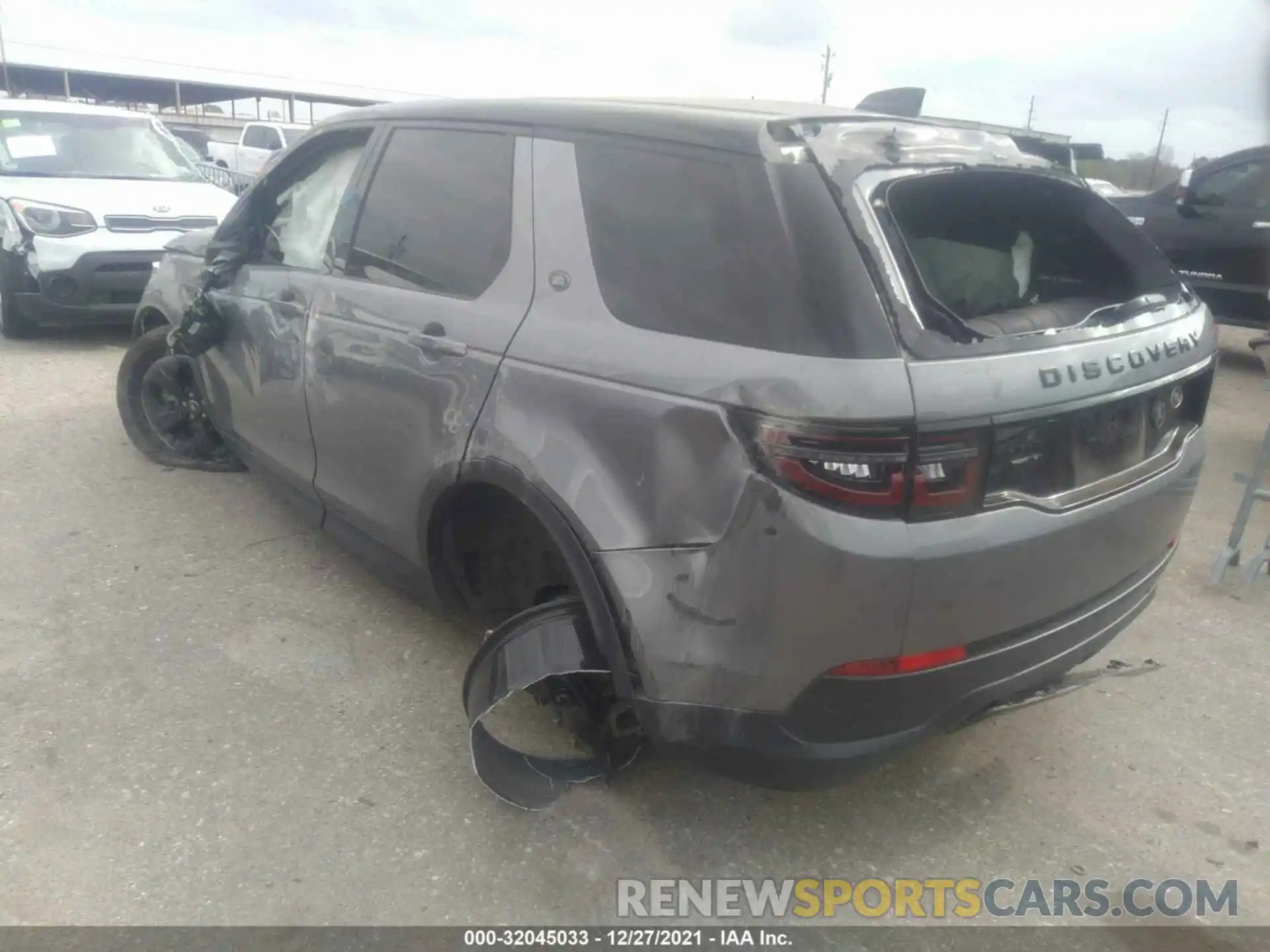 3 Photograph of a damaged car SALCJ2FX7LH833951 LAND ROVER DISCOVERY SPORT 2020