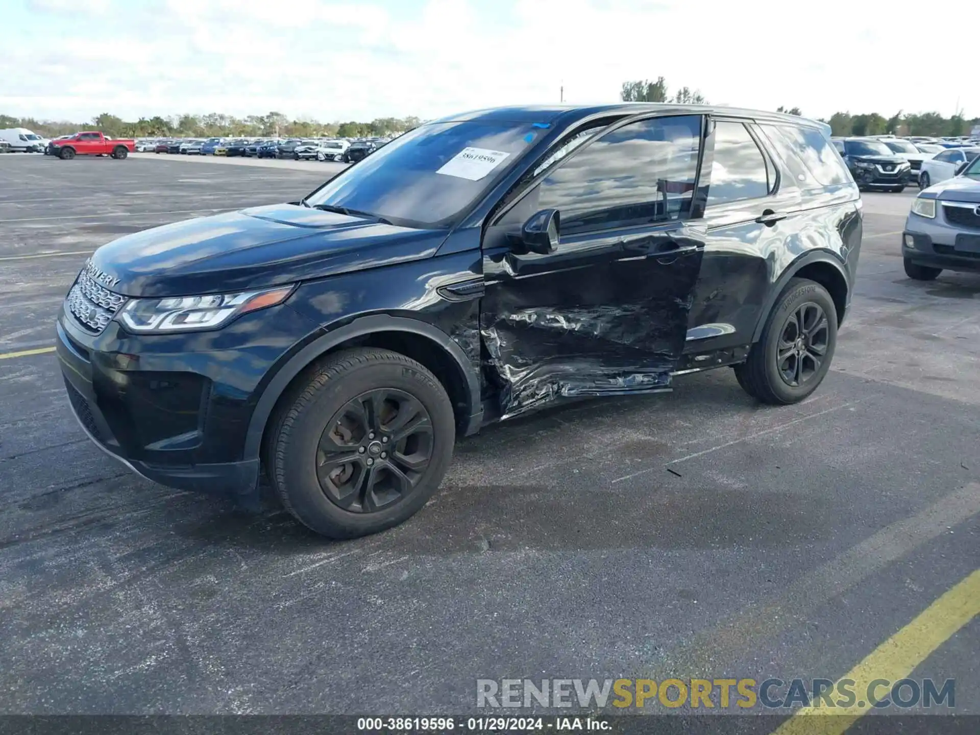 2 Photograph of a damaged car SALCJ2FX7LH879389 LAND ROVER DISCOVERY SPORT 2020