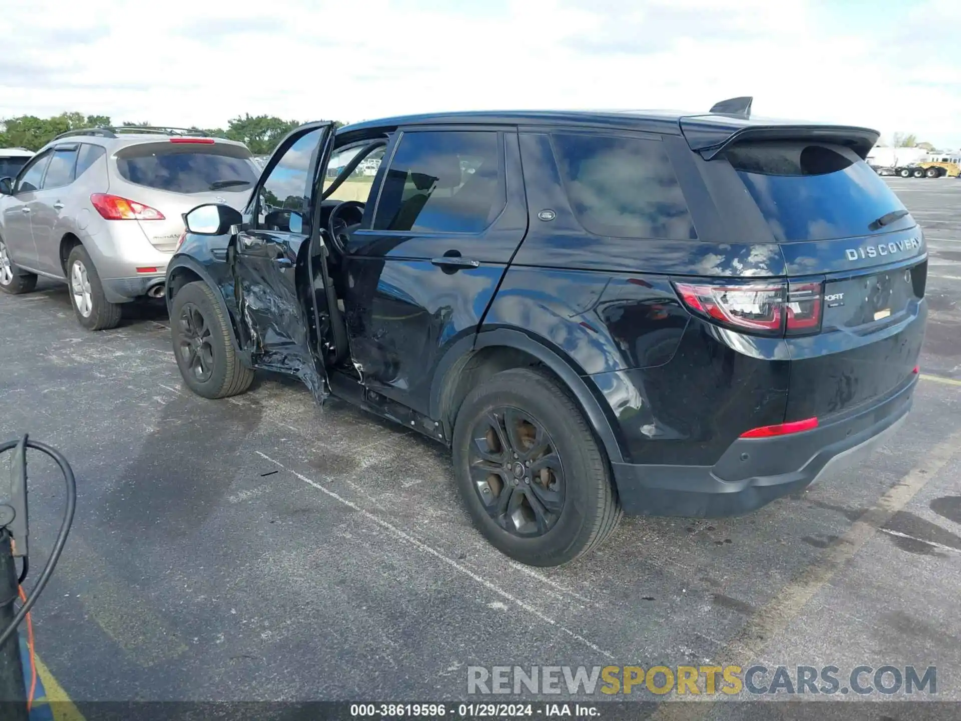 3 Photograph of a damaged car SALCJ2FX7LH879389 LAND ROVER DISCOVERY SPORT 2020