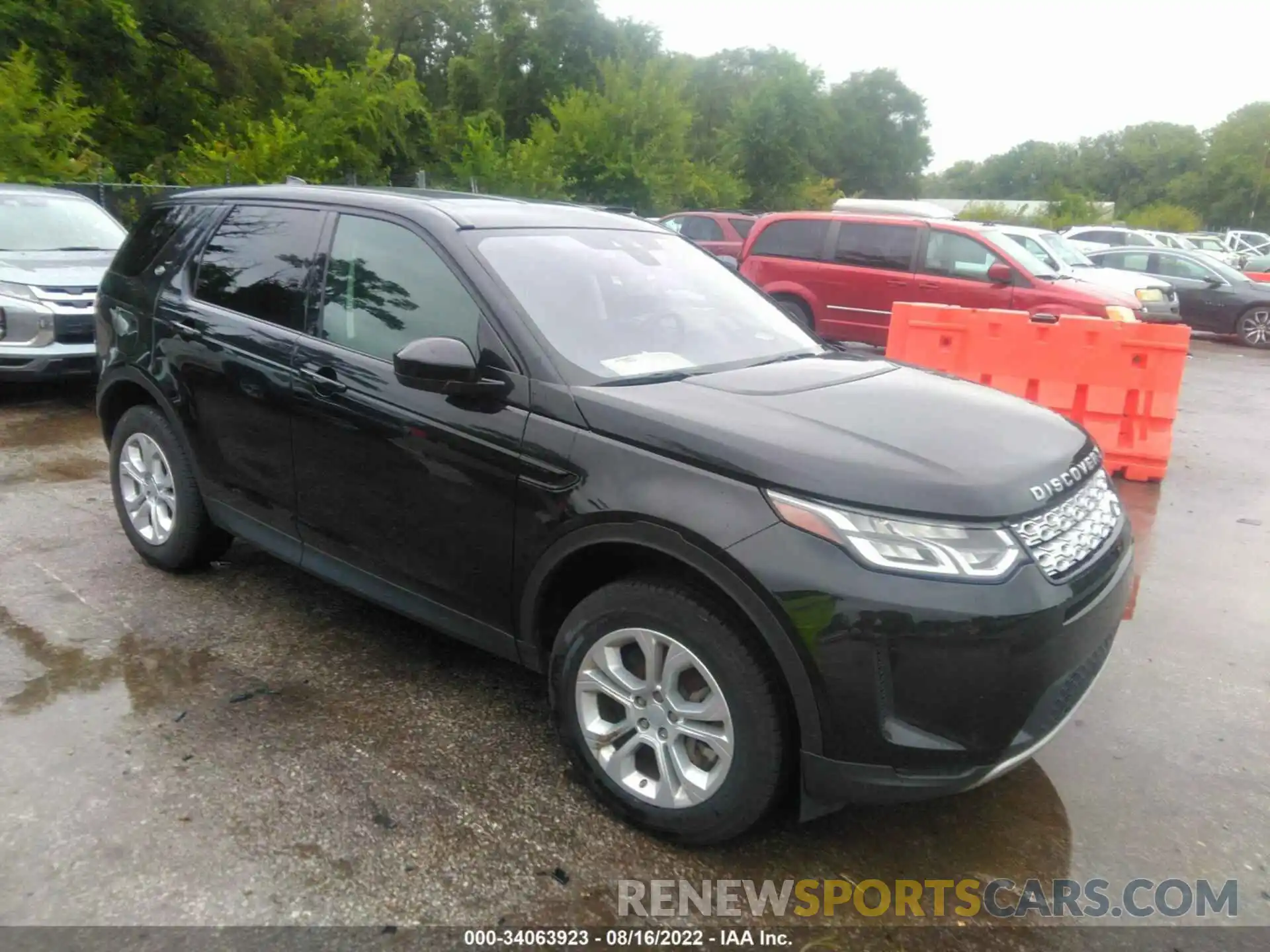 1 Photograph of a damaged car SALCJ2FX9LH834793 LAND ROVER DISCOVERY SPORT 2020