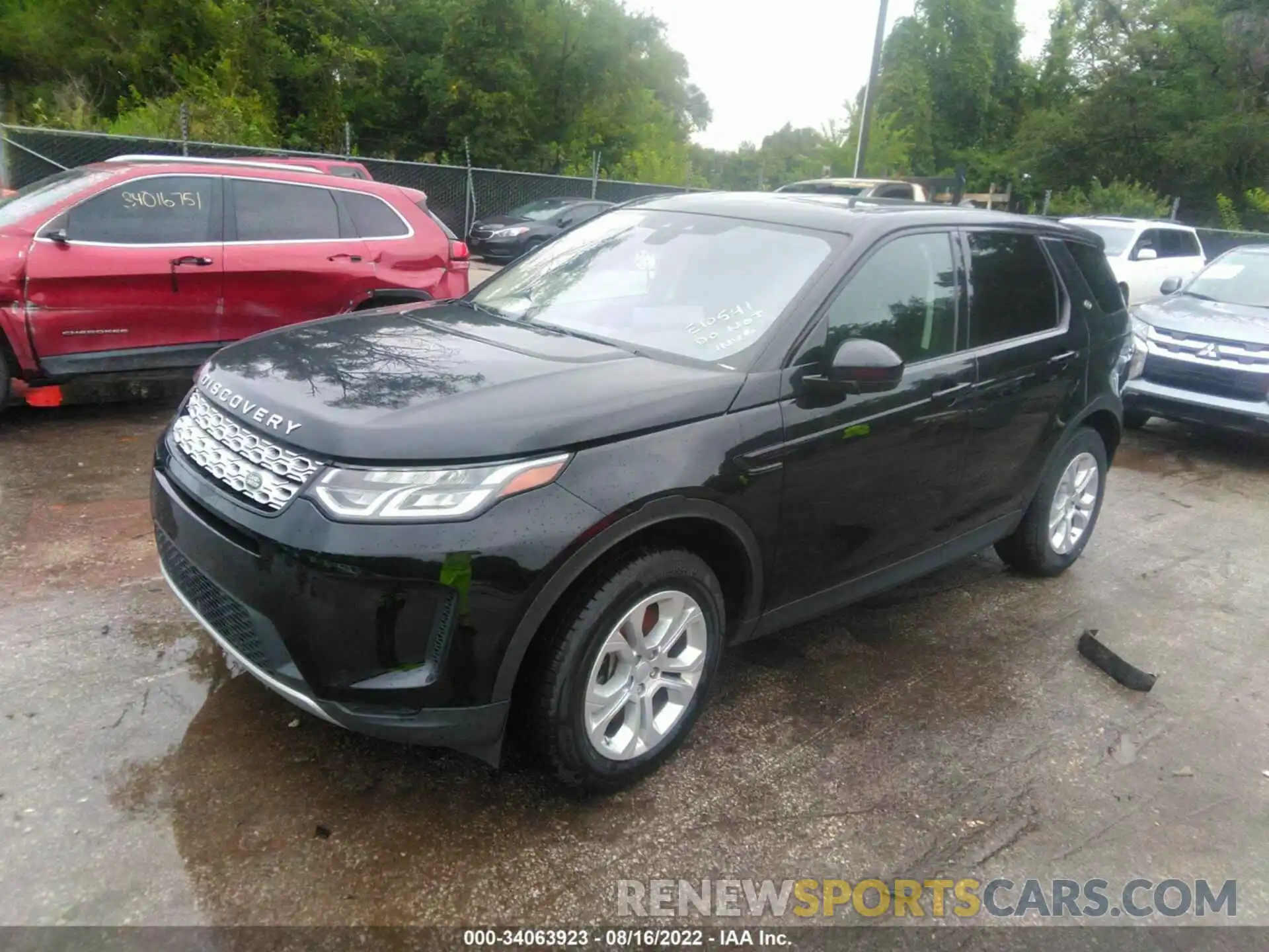 2 Photograph of a damaged car SALCJ2FX9LH834793 LAND ROVER DISCOVERY SPORT 2020