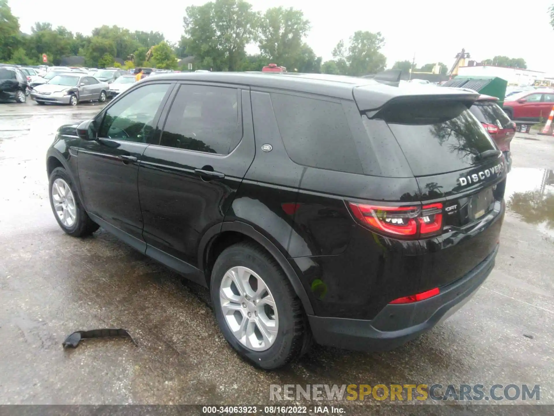 3 Photograph of a damaged car SALCJ2FX9LH834793 LAND ROVER DISCOVERY SPORT 2020