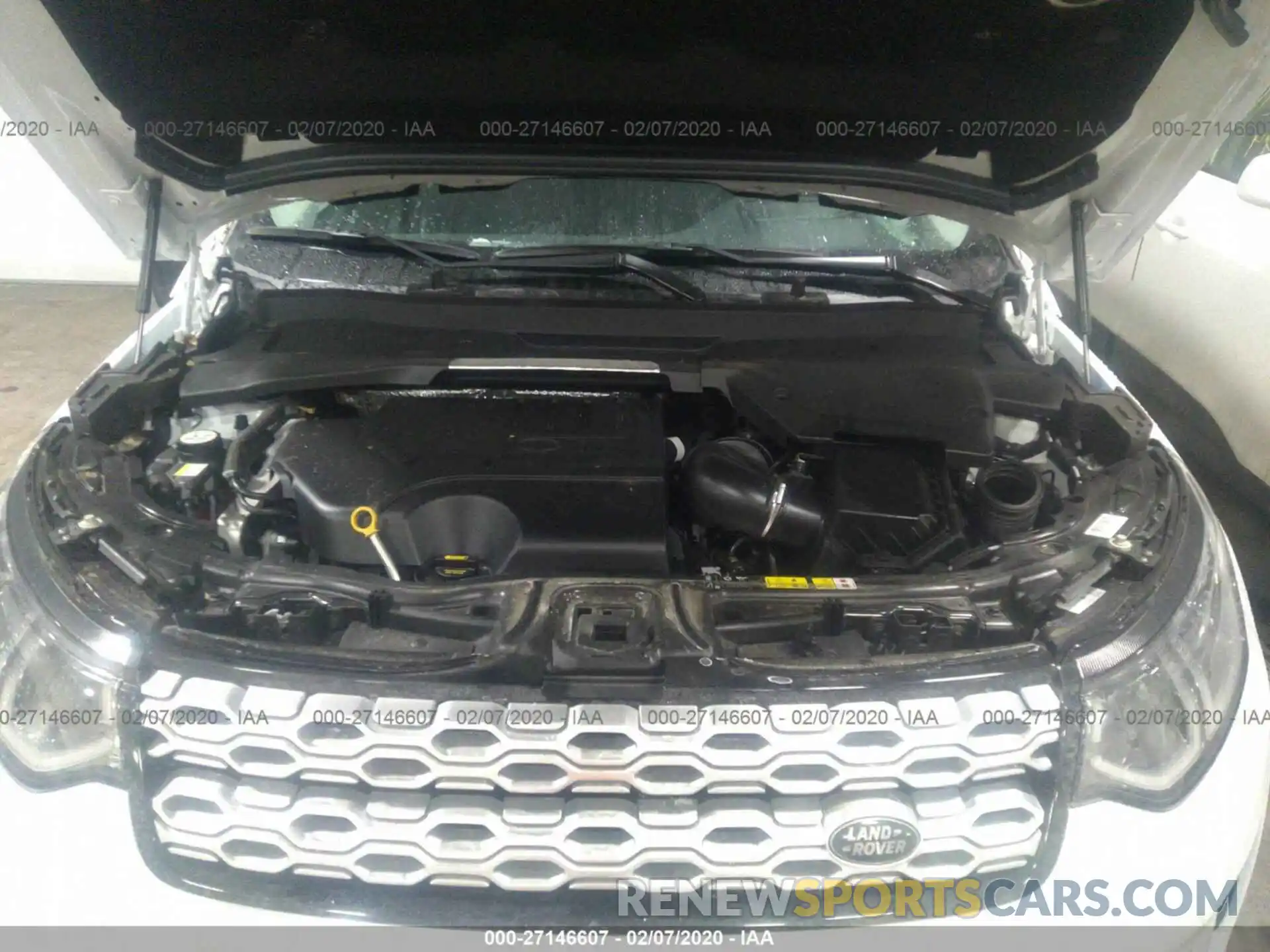 10 Photograph of a damaged car SALCJ2FX9LH835233 LAND ROVER DISCOVERY SPORT 2020