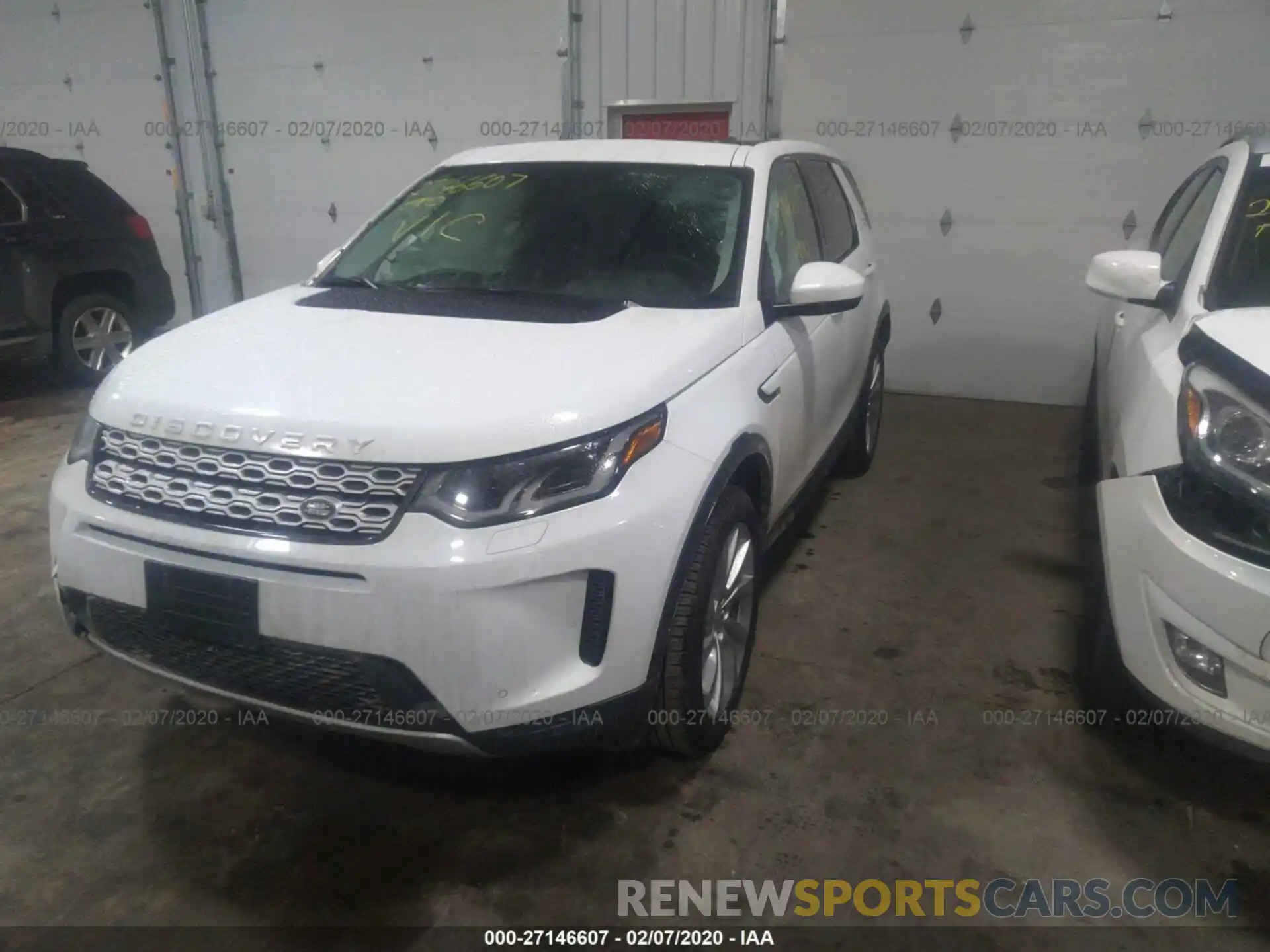 2 Photograph of a damaged car SALCJ2FX9LH835233 LAND ROVER DISCOVERY SPORT 2020