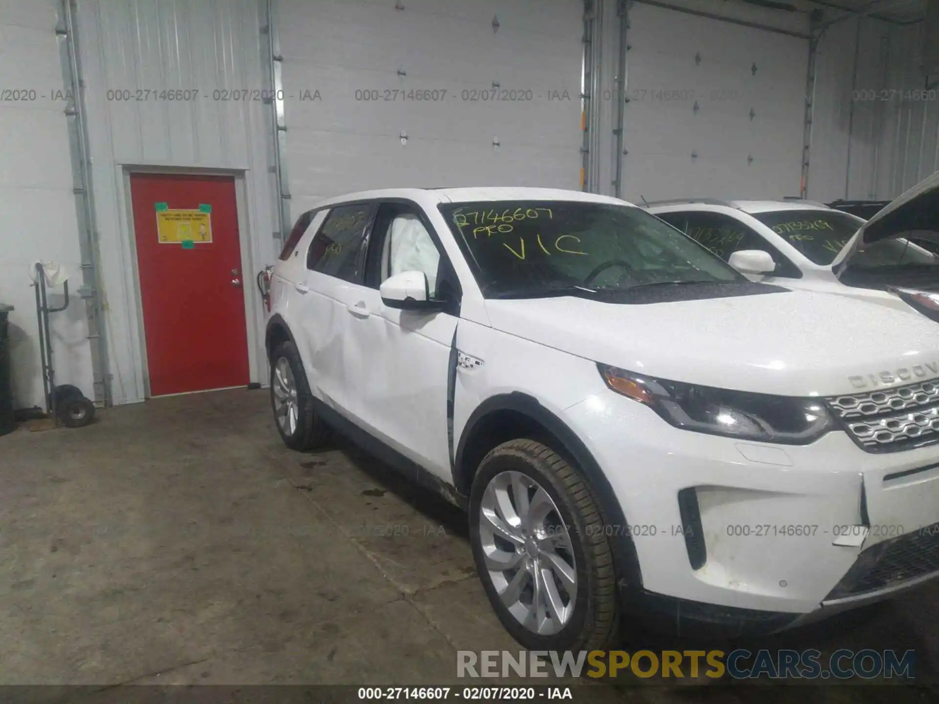 6 Photograph of a damaged car SALCJ2FX9LH835233 LAND ROVER DISCOVERY SPORT 2020