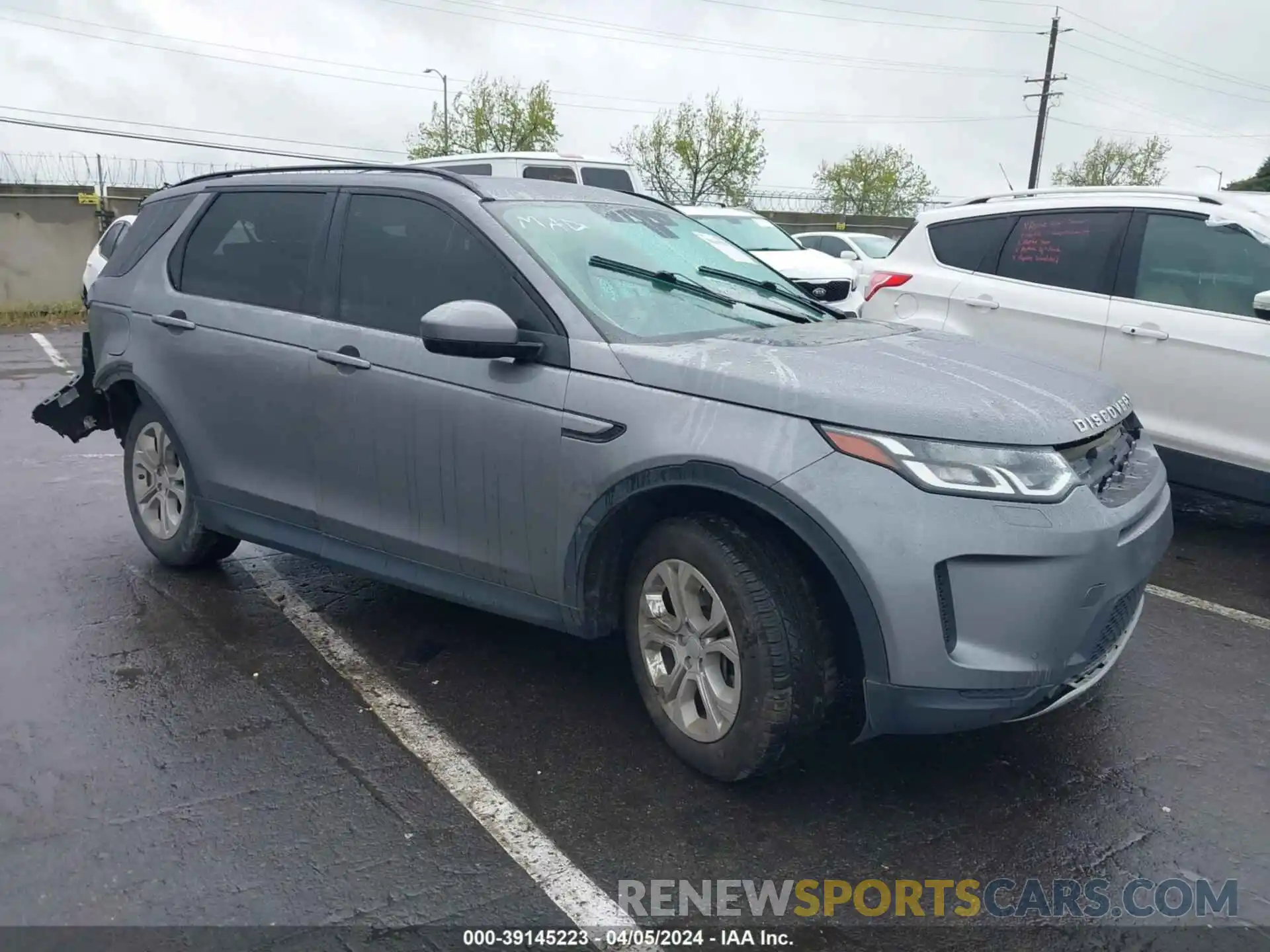 1 Photograph of a damaged car SALCJ2FX9LH859547 LAND ROVER DISCOVERY SPORT 2020