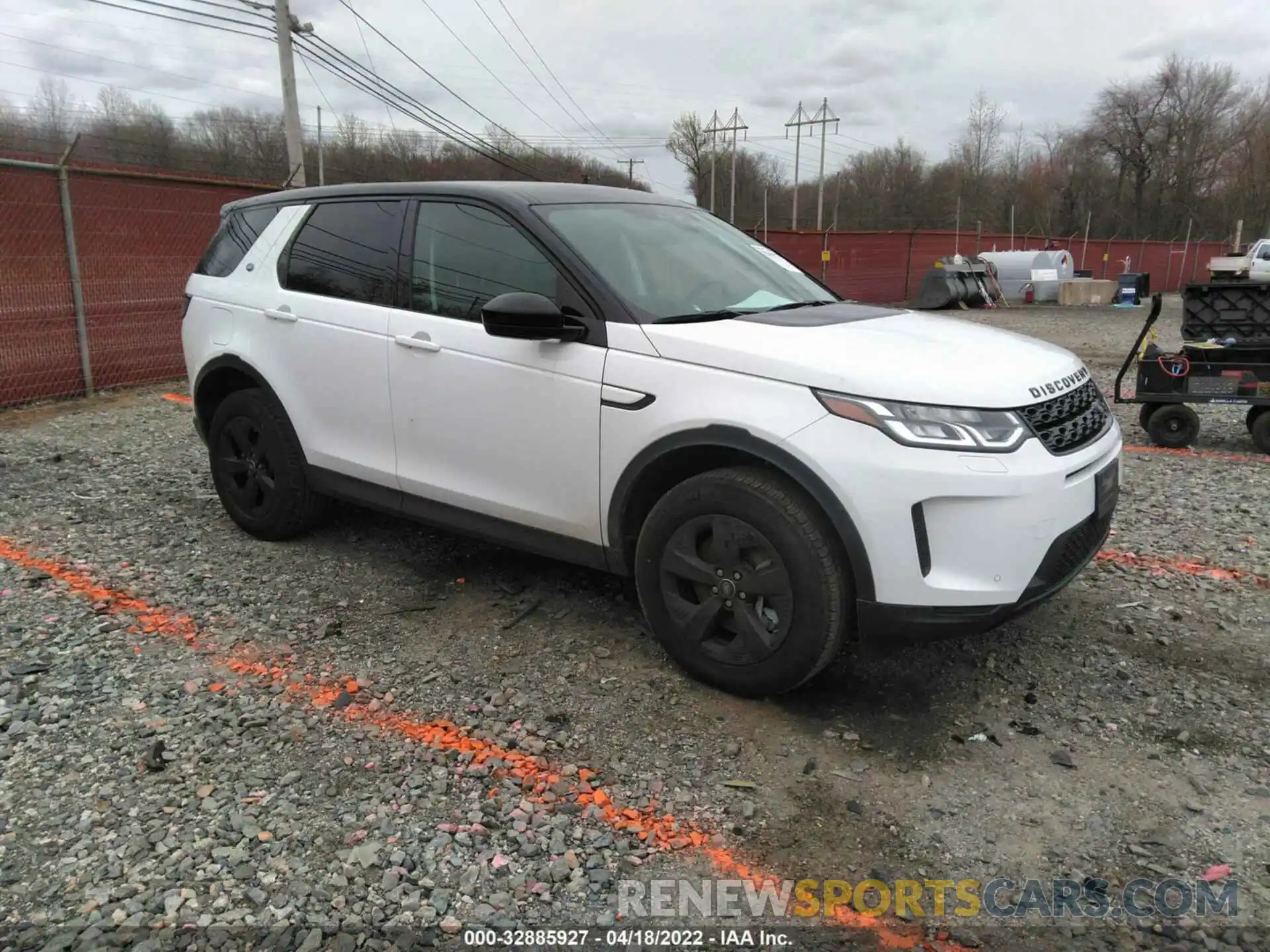 1 Photograph of a damaged car SALCJ2FX9LH882133 LAND ROVER DISCOVERY SPORT 2020