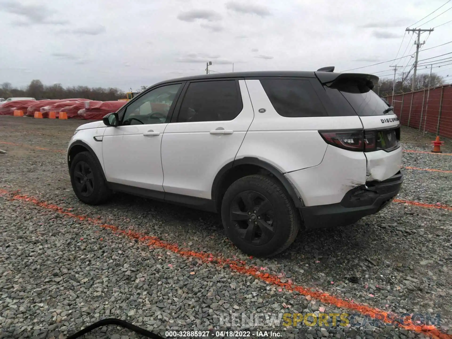 3 Photograph of a damaged car SALCJ2FX9LH882133 LAND ROVER DISCOVERY SPORT 2020