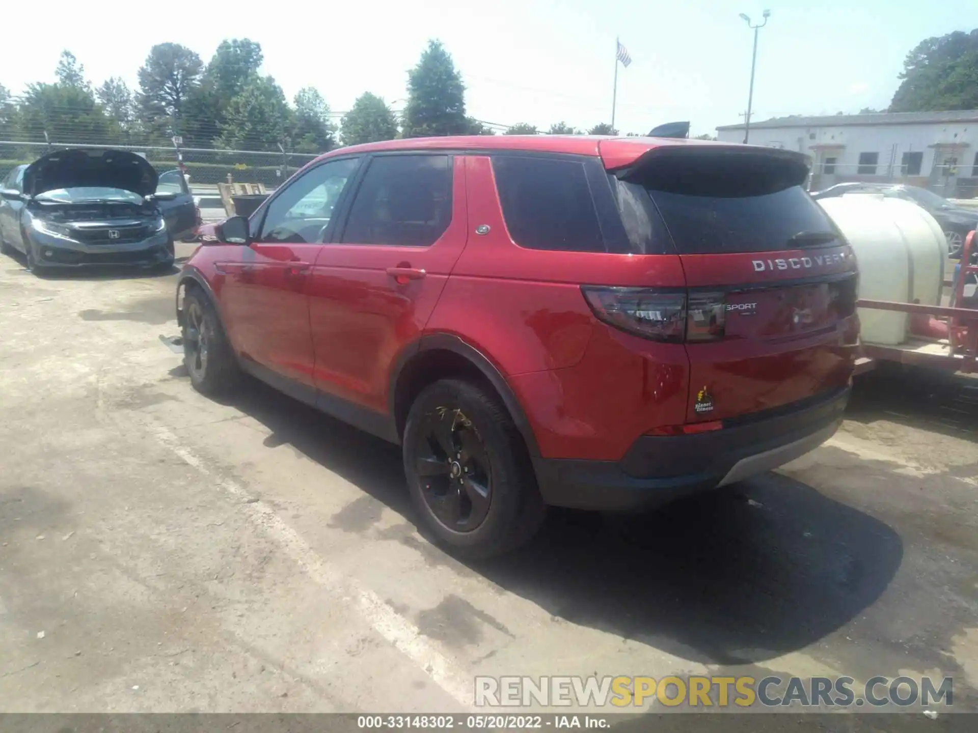 3 Photograph of a damaged car SALCJ2FXXLH845351 LAND ROVER DISCOVERY SPORT 2020