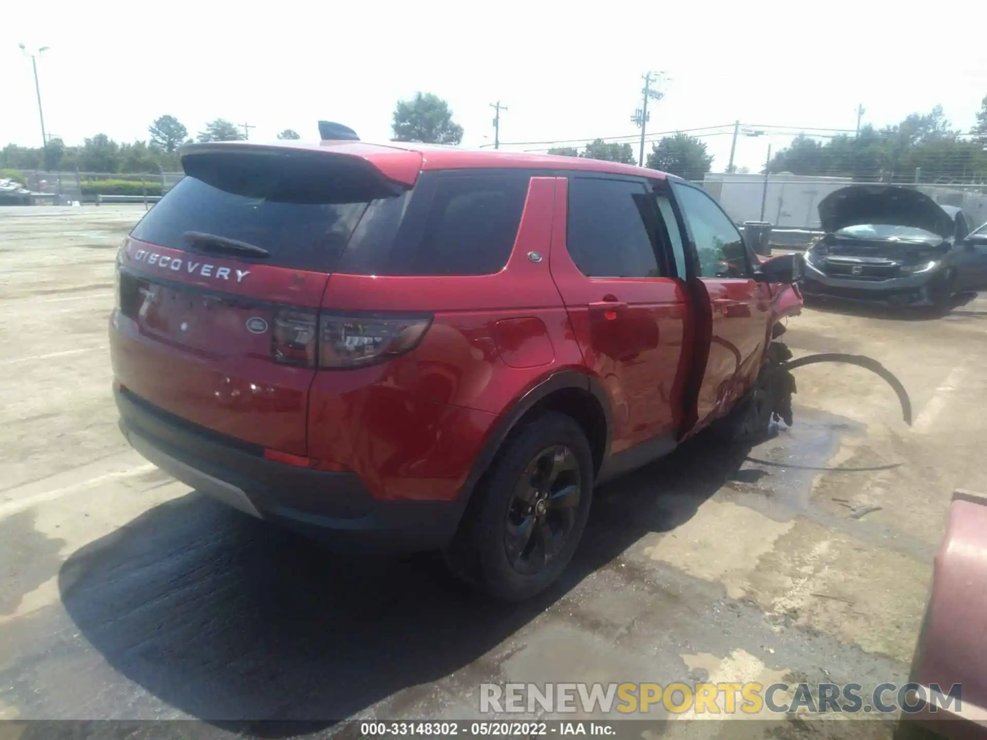 4 Photograph of a damaged car SALCJ2FXXLH845351 LAND ROVER DISCOVERY SPORT 2020