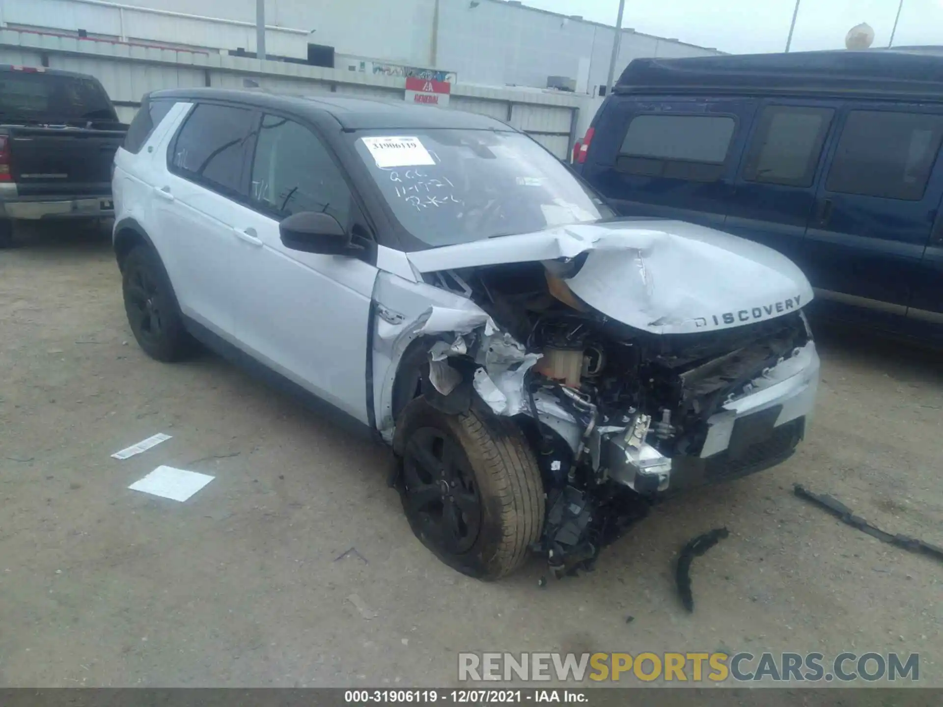 1 Photograph of a damaged car SALCK2FX0LH858008 LAND ROVER DISCOVERY SPORT 2020