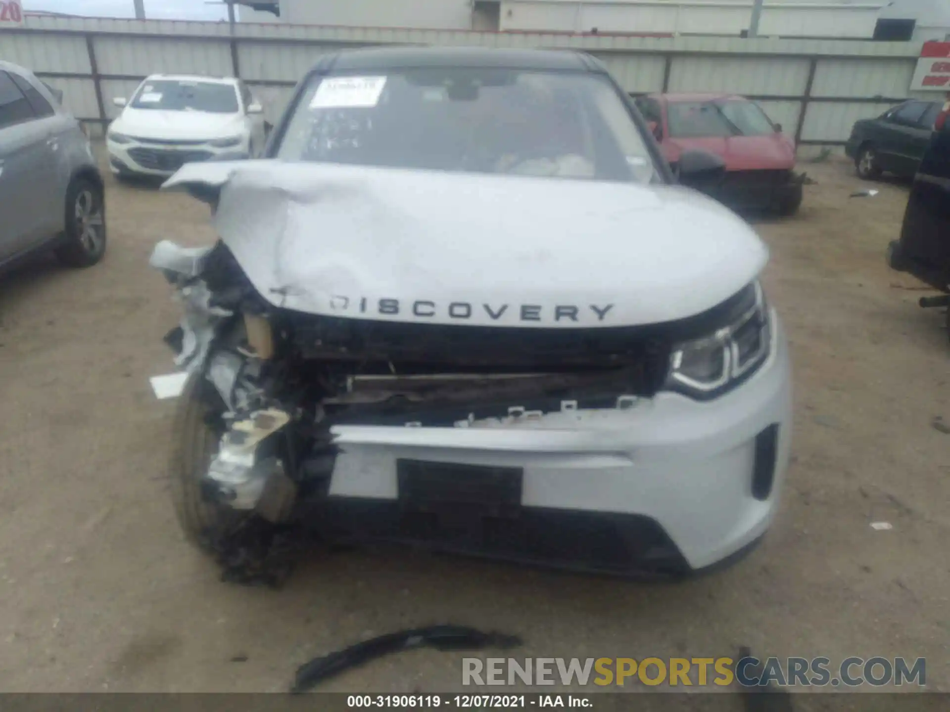 6 Photograph of a damaged car SALCK2FX0LH858008 LAND ROVER DISCOVERY SPORT 2020