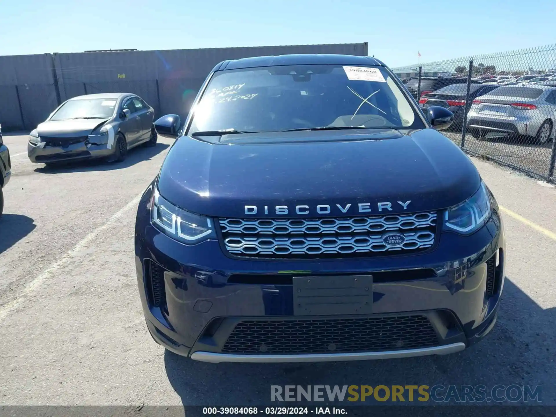 12 Photograph of a damaged car SALCK2FX0LH870935 LAND ROVER DISCOVERY SPORT 2020