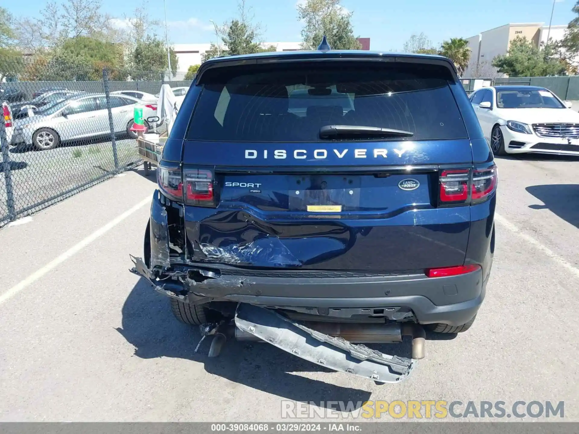 16 Photograph of a damaged car SALCK2FX0LH870935 LAND ROVER DISCOVERY SPORT 2020