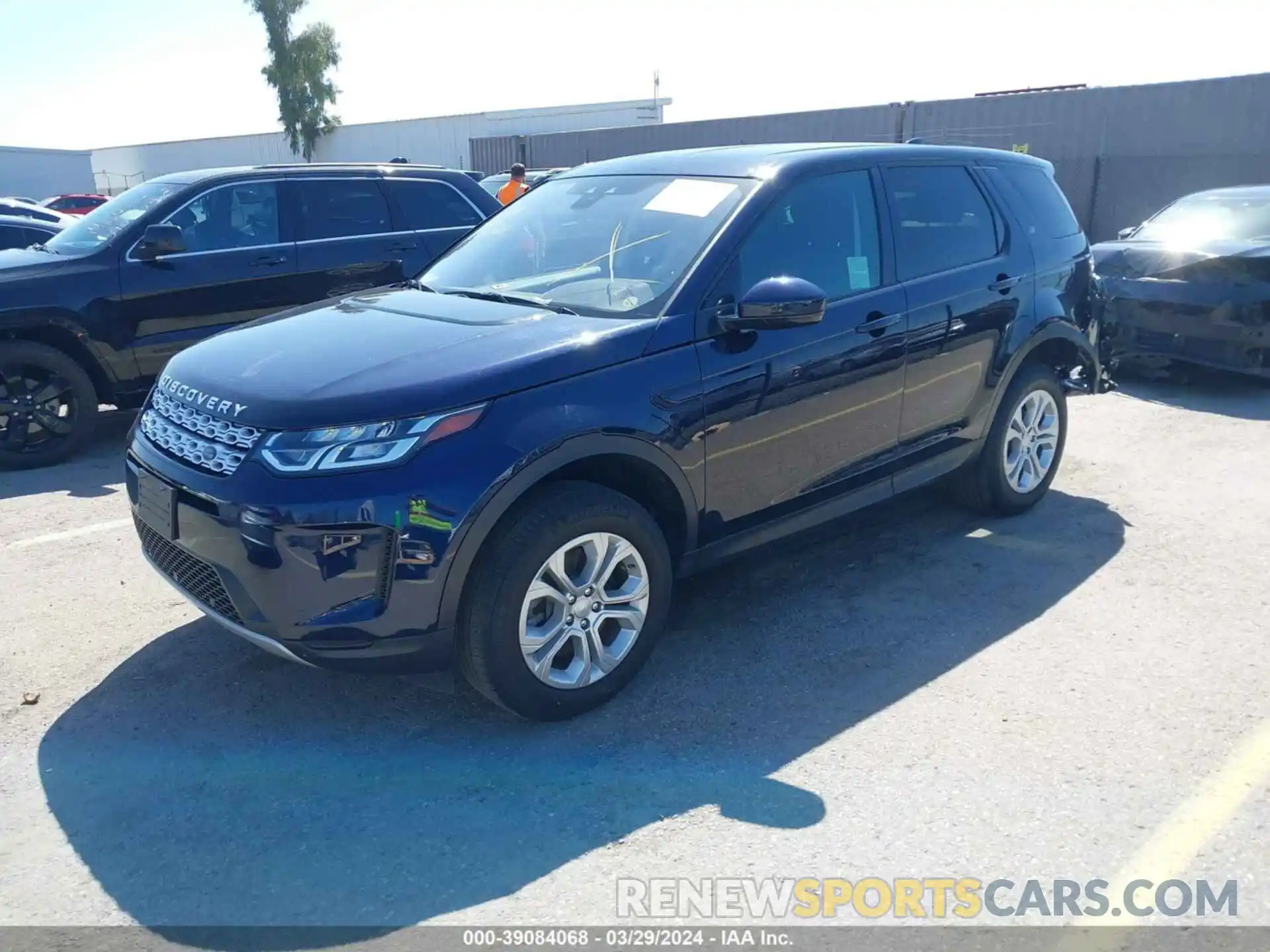 2 Photograph of a damaged car SALCK2FX0LH870935 LAND ROVER DISCOVERY SPORT 2020