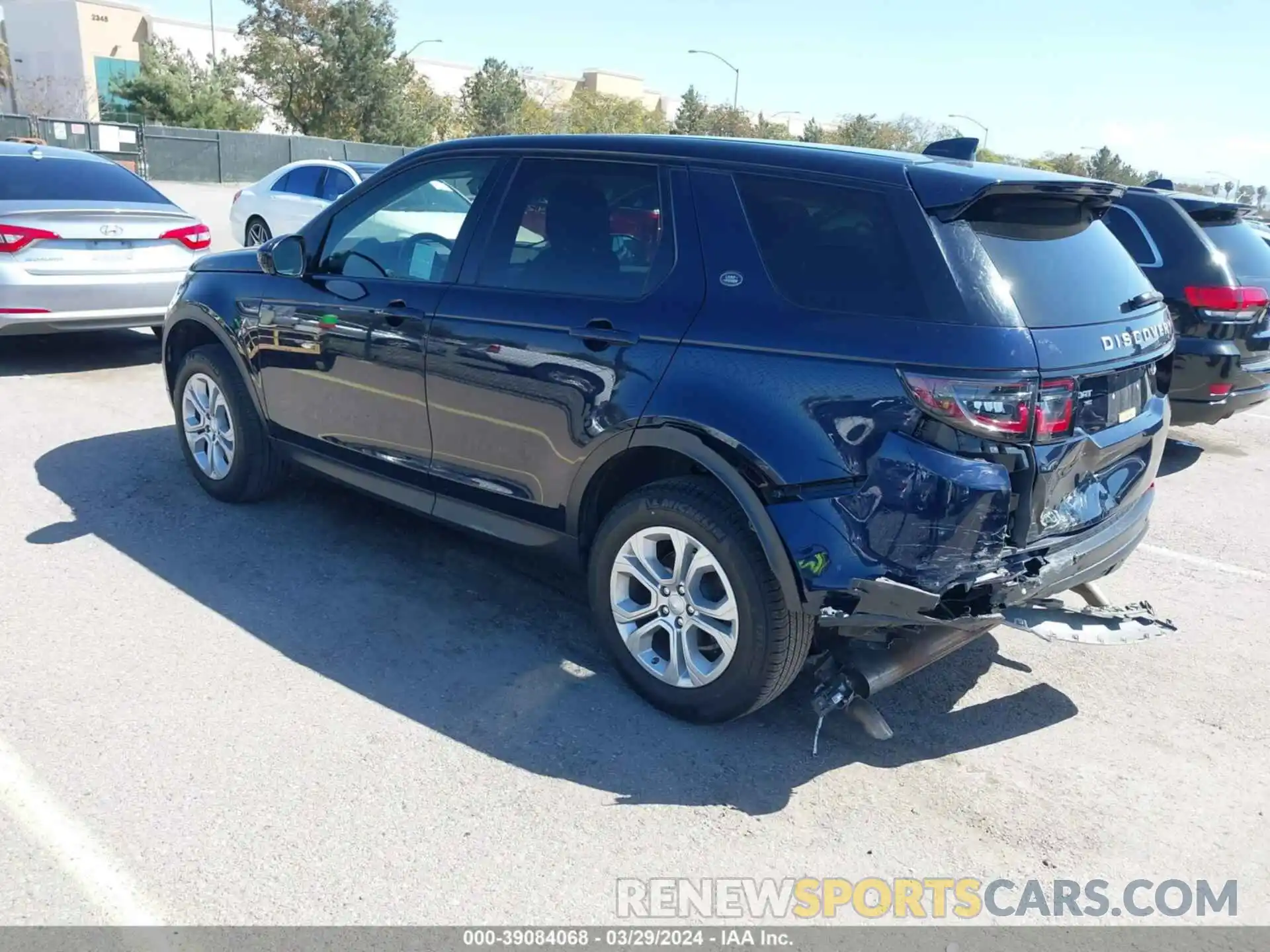 3 Photograph of a damaged car SALCK2FX0LH870935 LAND ROVER DISCOVERY SPORT 2020