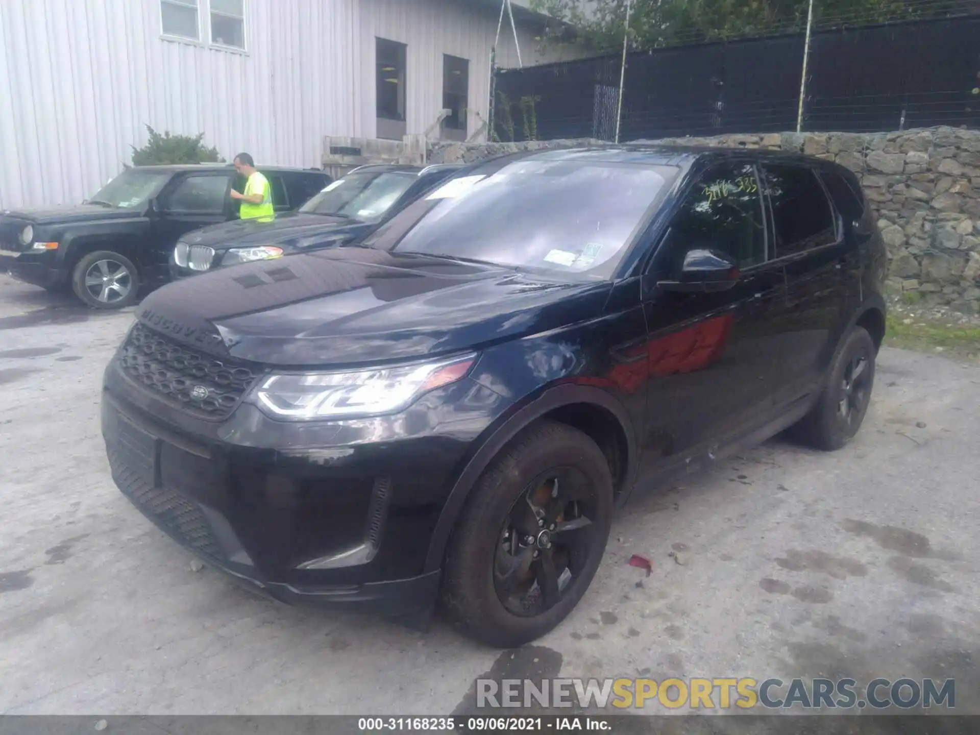 2 Photograph of a damaged car SALCK2FX3LH866359 LAND ROVER DISCOVERY SPORT 2020