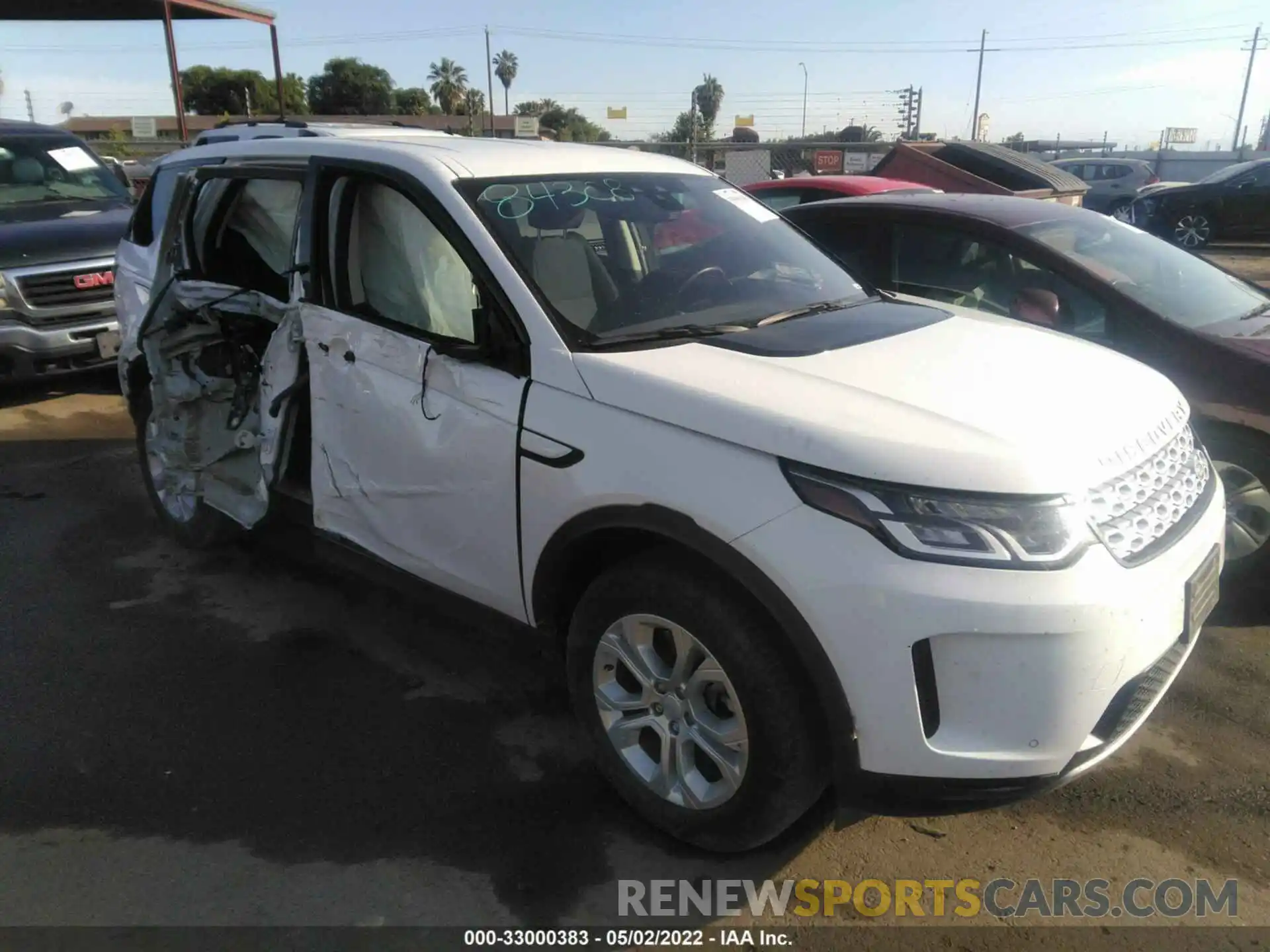 1 Photograph of a damaged car SALCK2FX4LH843639 LAND ROVER DISCOVERY SPORT 2020