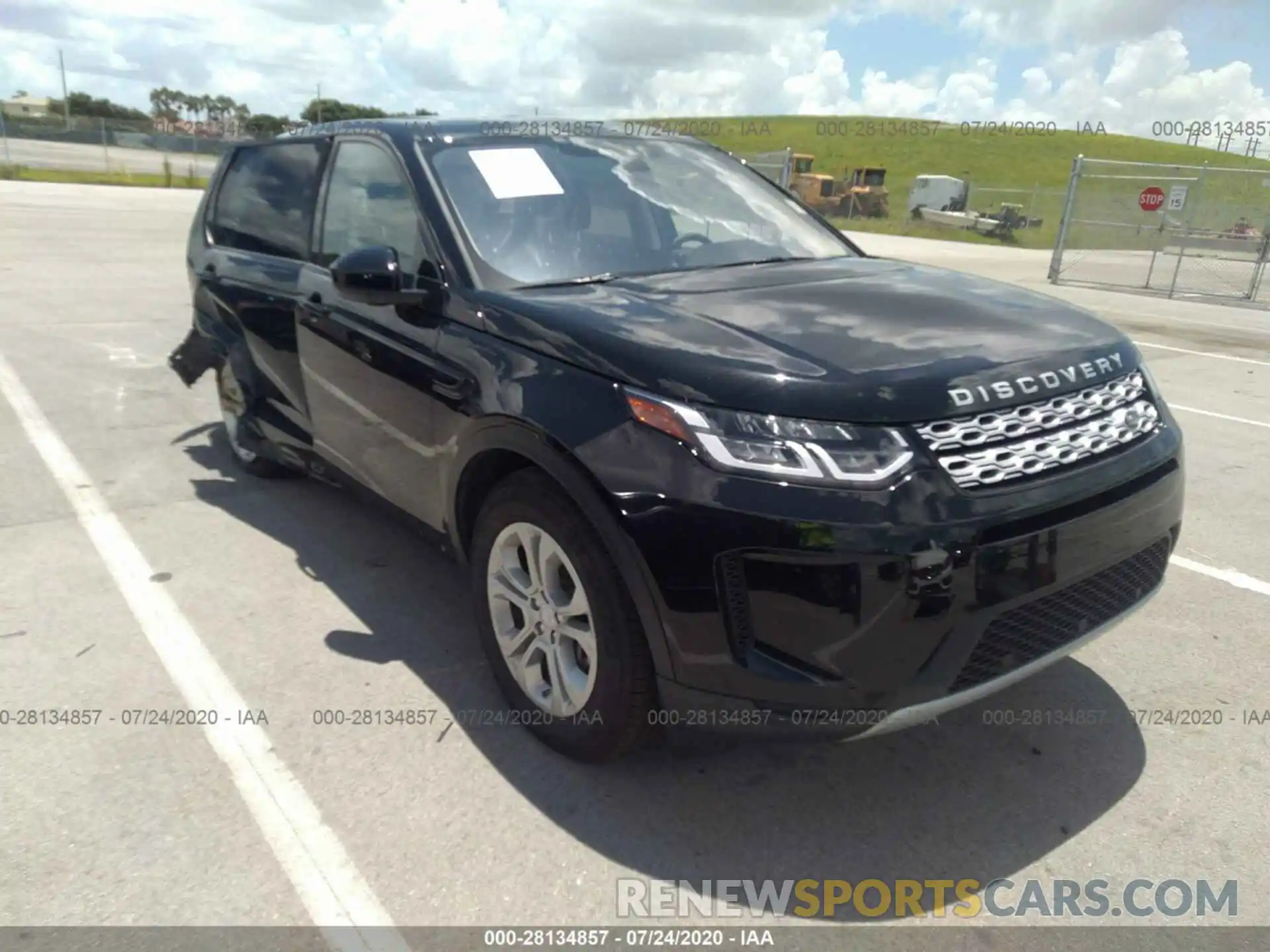 1 Фотография поврежденного автомобиля SALCK2FXXLH856668 LAND ROVER DISCOVERY SPORT 2020