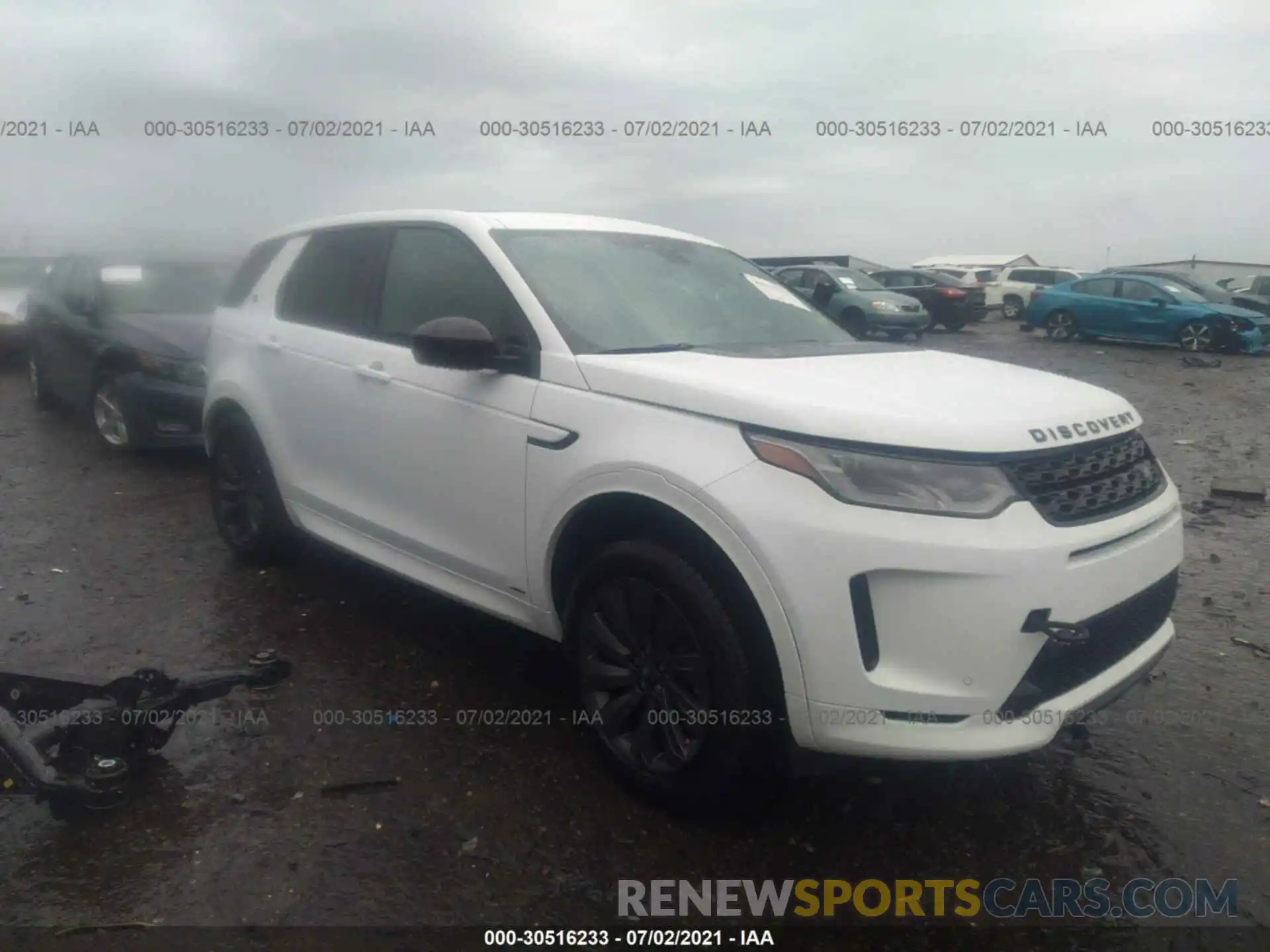 1 Photograph of a damaged car SALCL2FX0LH864453 LAND ROVER DISCOVERY SPORT 2020