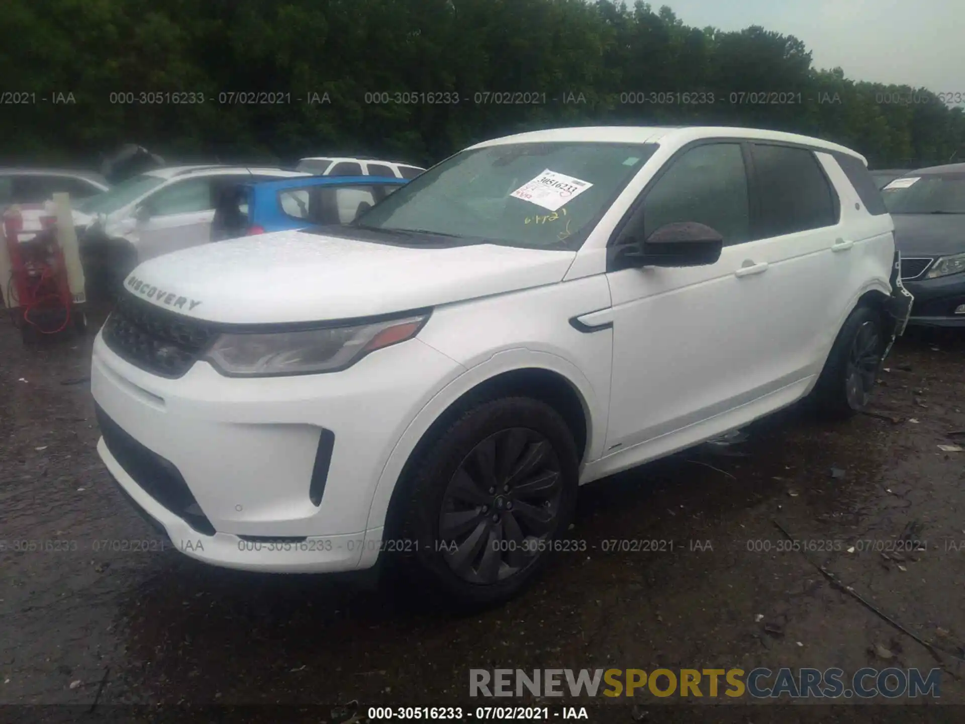 2 Photograph of a damaged car SALCL2FX0LH864453 LAND ROVER DISCOVERY SPORT 2020