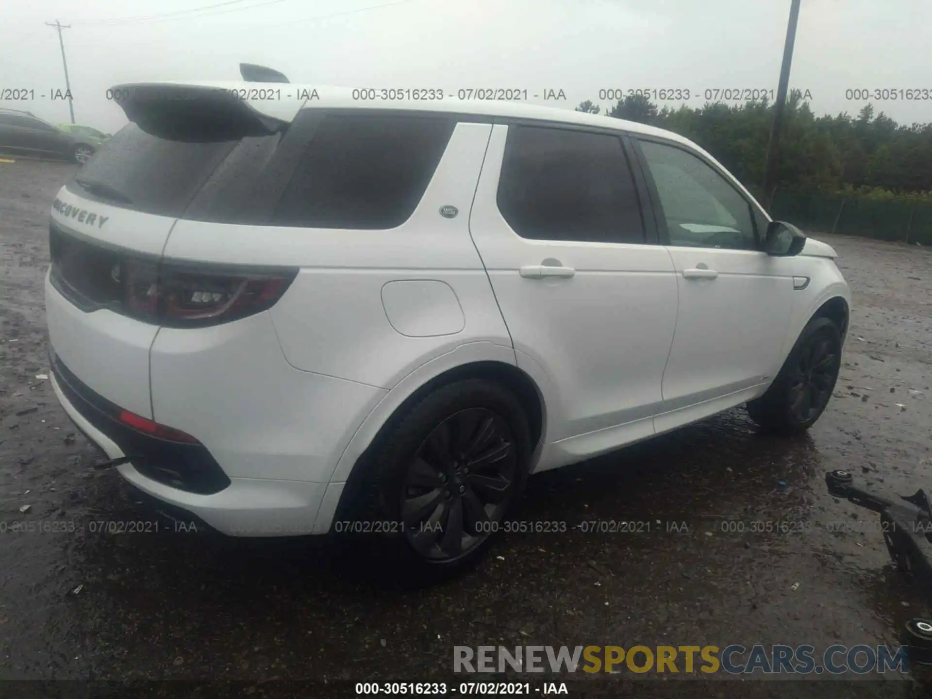 4 Photograph of a damaged car SALCL2FX0LH864453 LAND ROVER DISCOVERY SPORT 2020