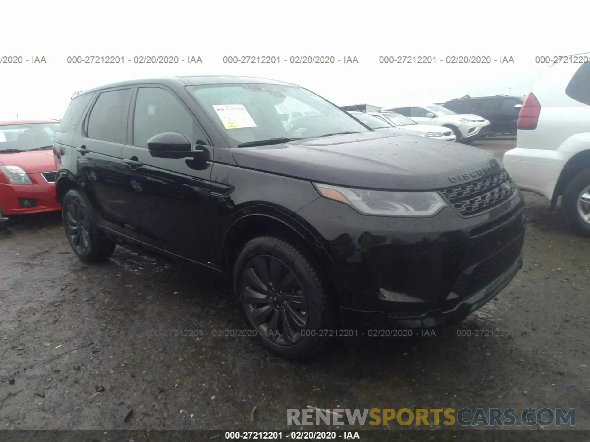 1 Photograph of a damaged car SALCL2FX4LH832914 LAND ROVER DISCOVERY SPORT 2020