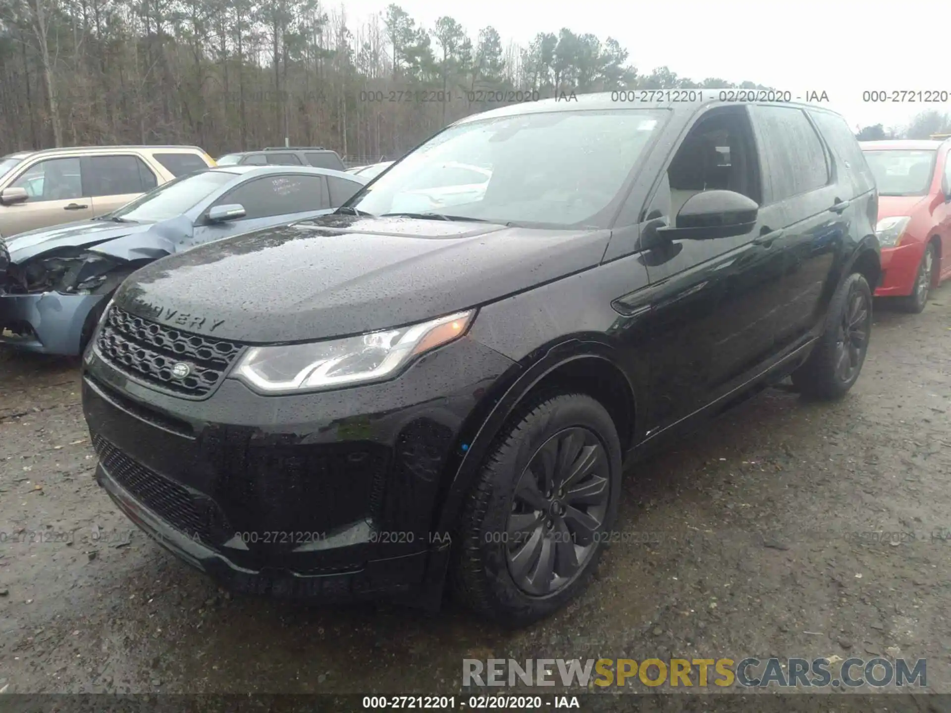 2 Photograph of a damaged car SALCL2FX4LH832914 LAND ROVER DISCOVERY SPORT 2020