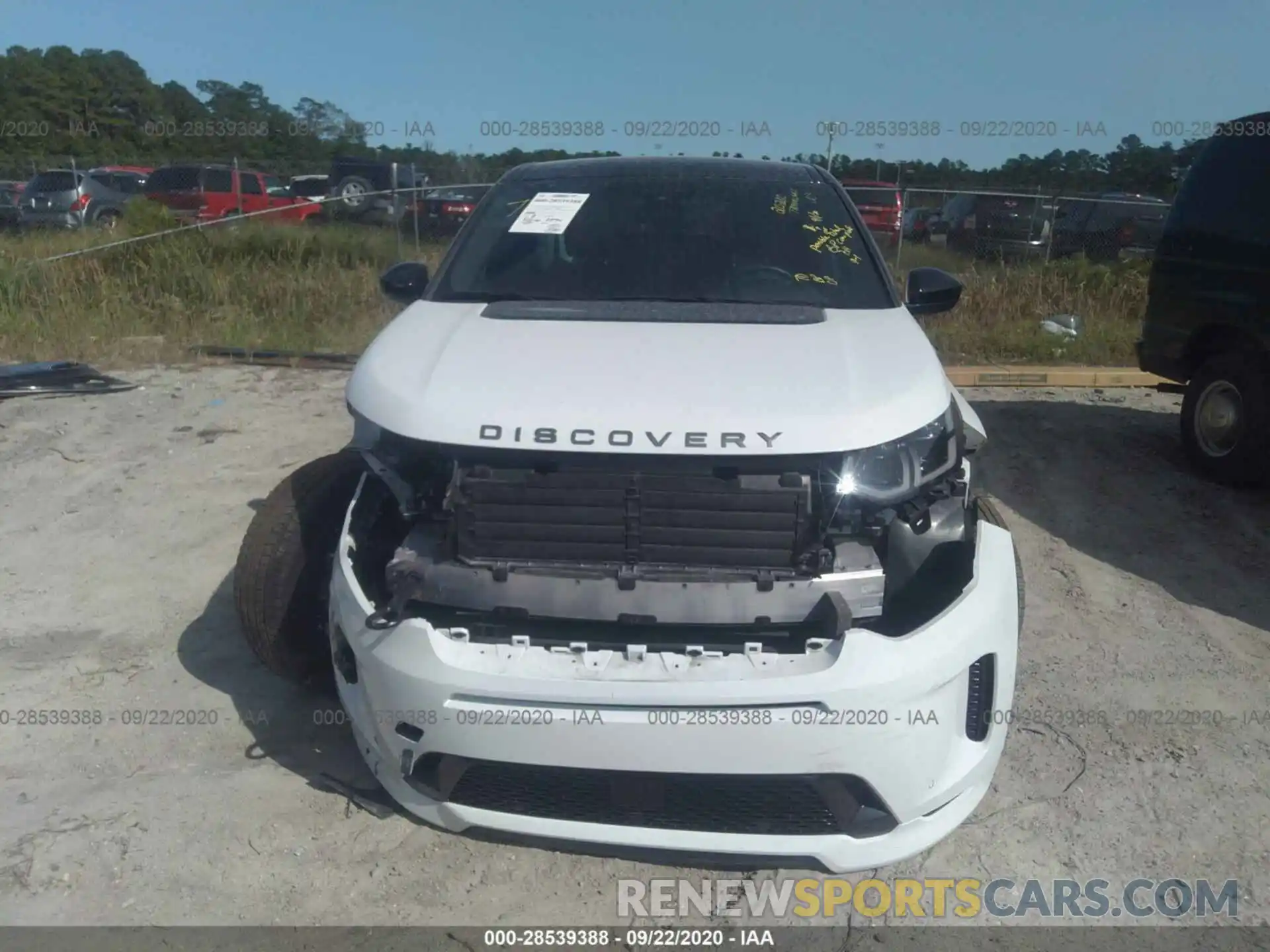 6 Photograph of a damaged car SALCL2FX4LH835974 LAND ROVER DISCOVERY SPORT 2020