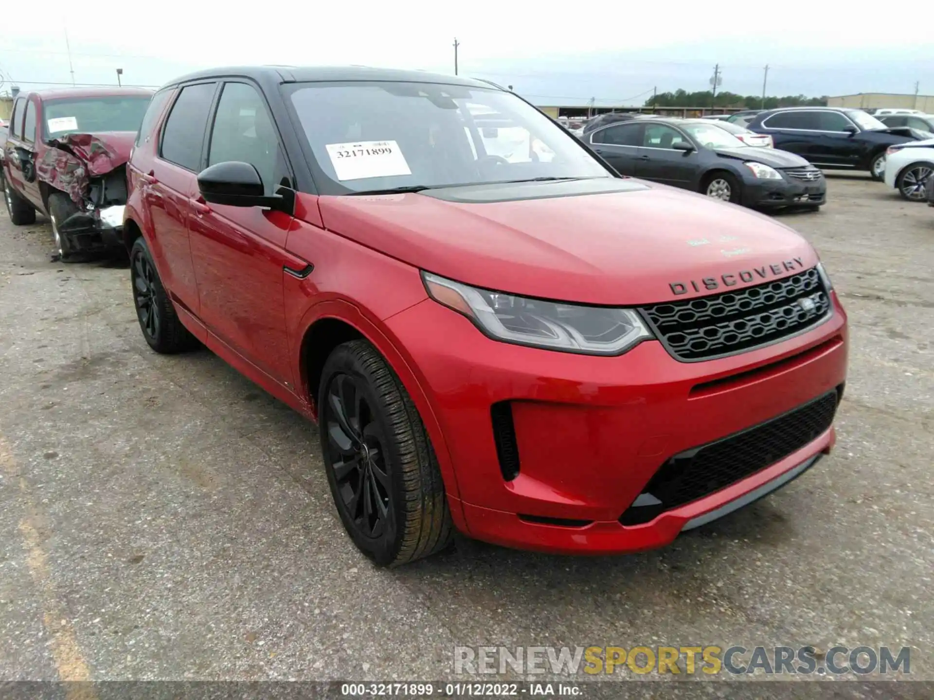 1 Photograph of a damaged car SALCL2FX5LH881393 LAND ROVER DISCOVERY SPORT 2020