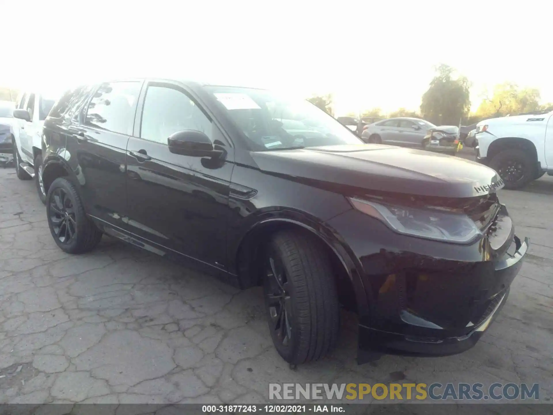 1 Photograph of a damaged car SALCM2GX4LH846503 LAND ROVER DISCOVERY SPORT 2020