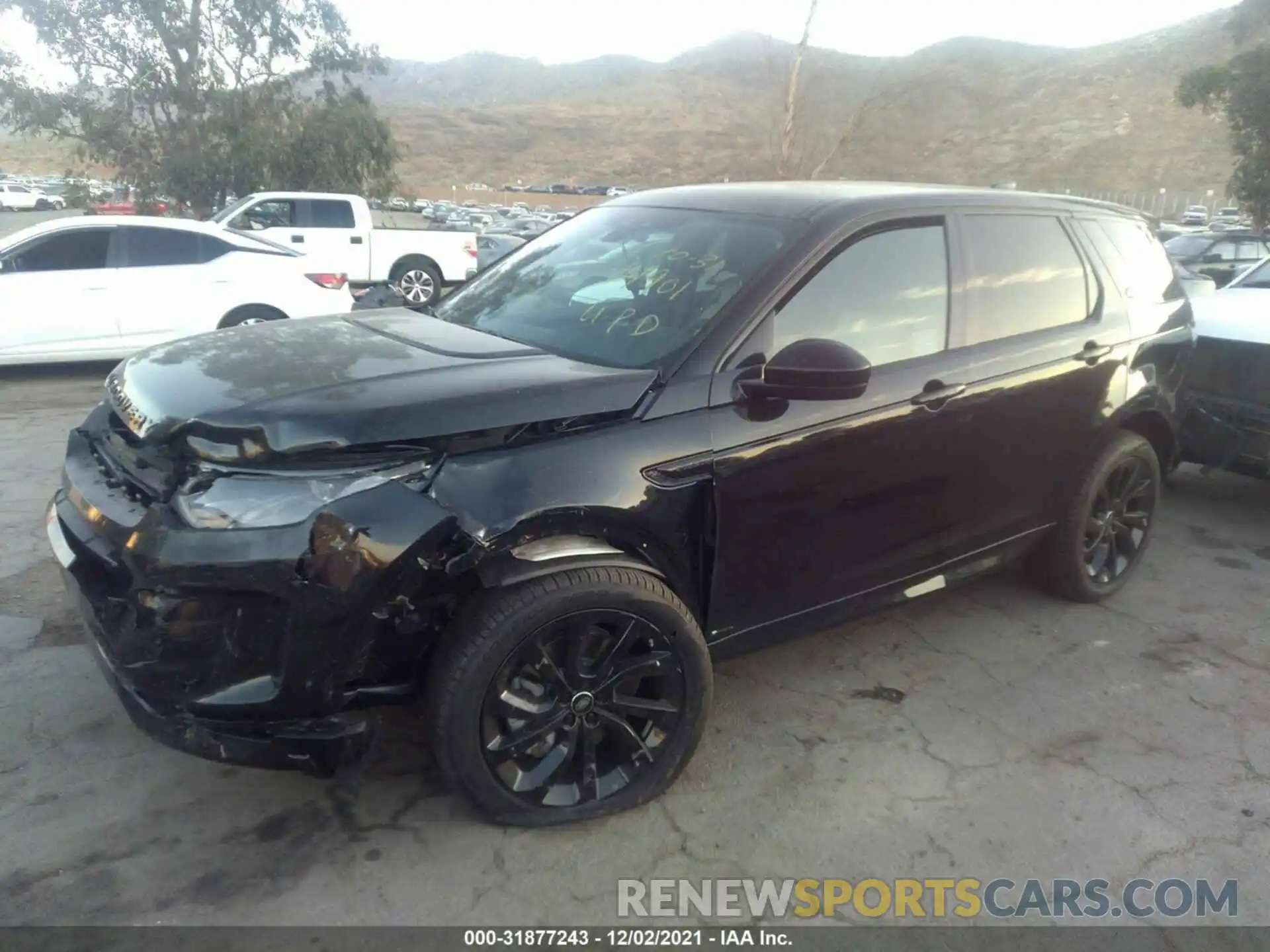 2 Photograph of a damaged car SALCM2GX4LH846503 LAND ROVER DISCOVERY SPORT 2020