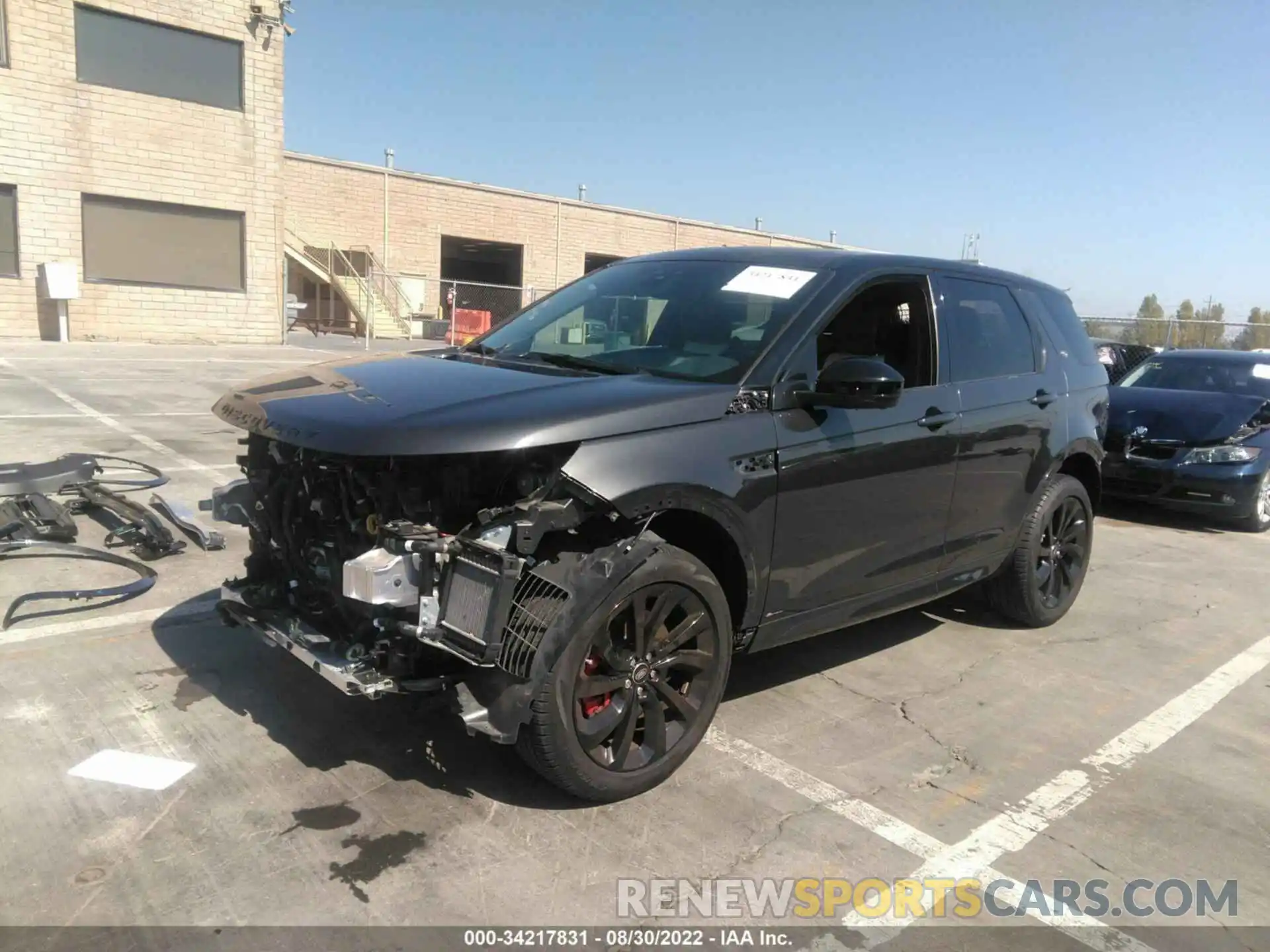 2 Photograph of a damaged car SALCM2GX8LH847301 LAND ROVER DISCOVERY SPORT 2020