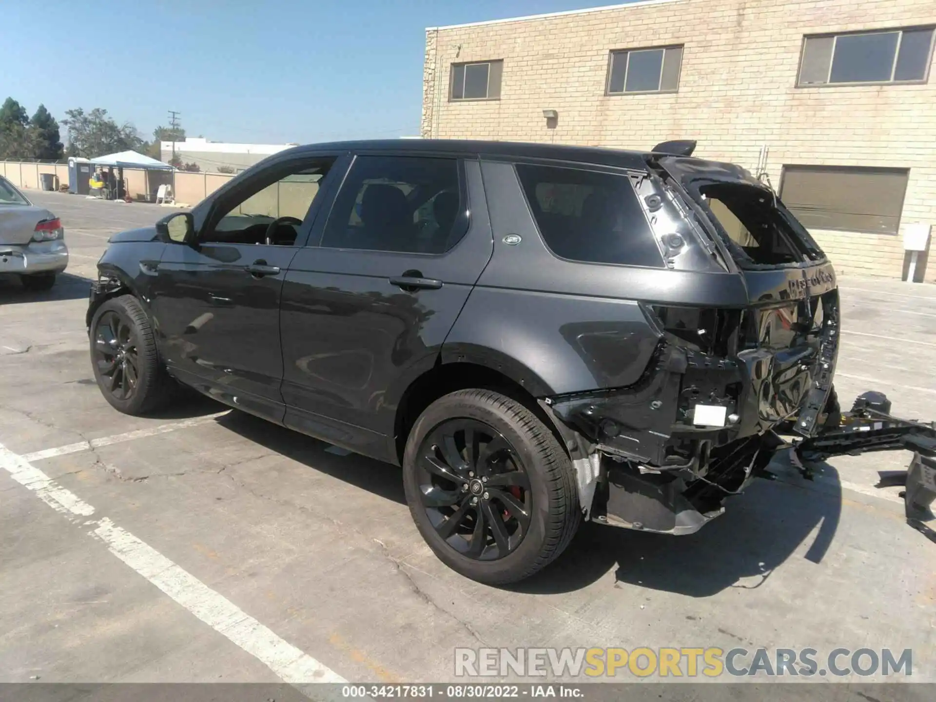 3 Photograph of a damaged car SALCM2GX8LH847301 LAND ROVER DISCOVERY SPORT 2020