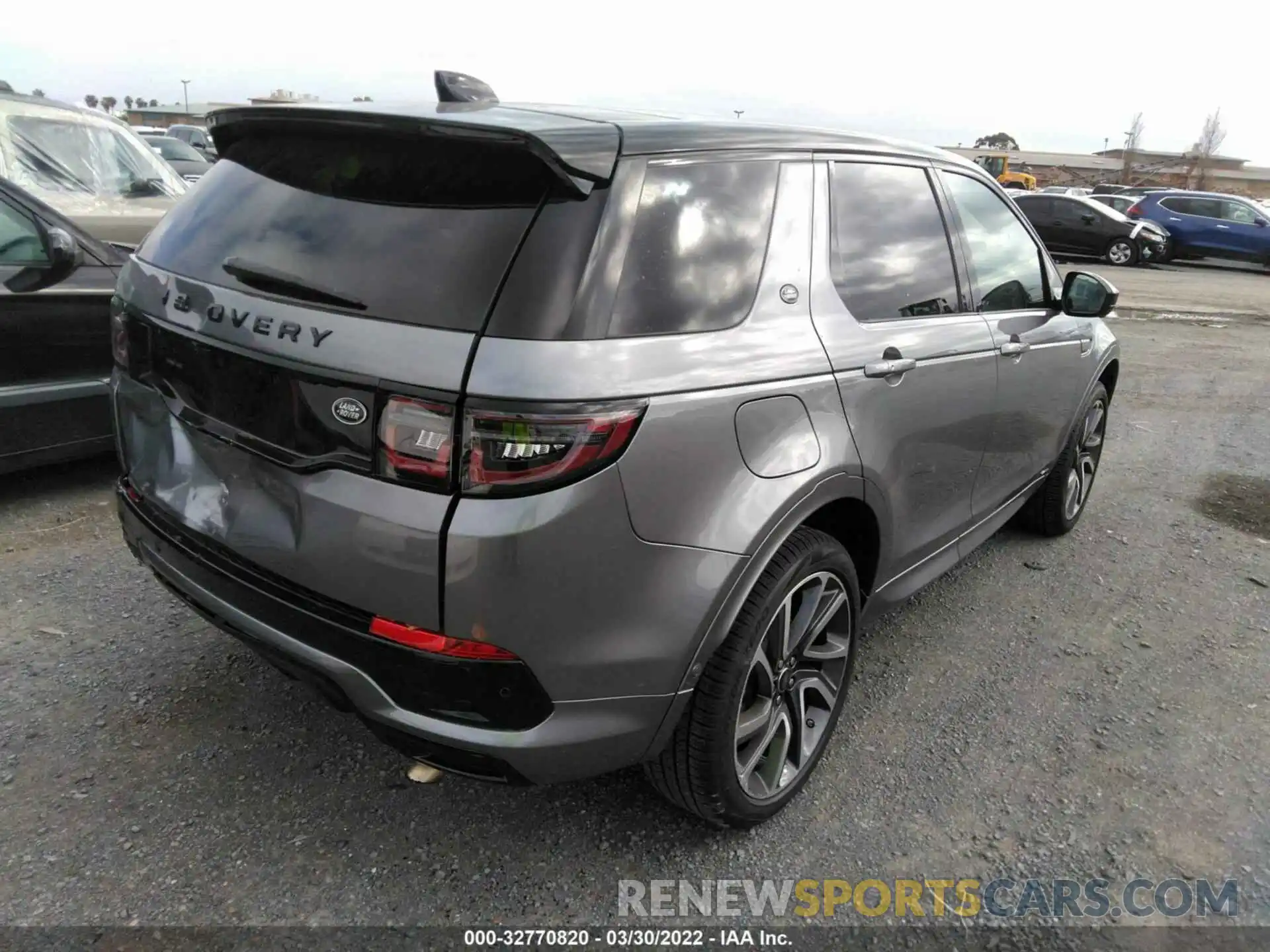 4 Фотография поврежденного автомобиля SALCM2GXXLH866156 LAND ROVER DISCOVERY SPORT 2020