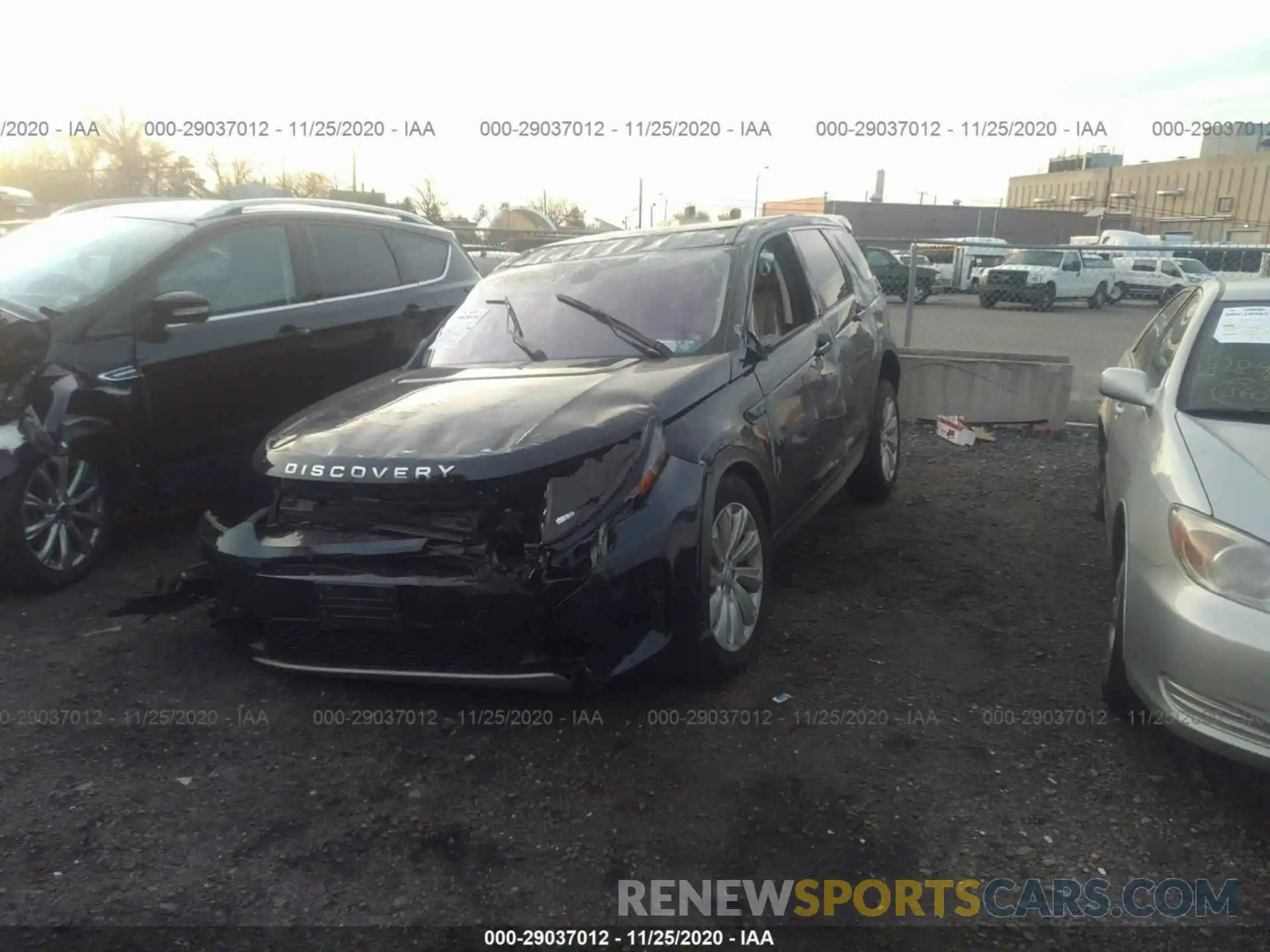 2 Photograph of a damaged car SALCP2FX0LH841260 LAND ROVER DISCOVERY SPORT 2020