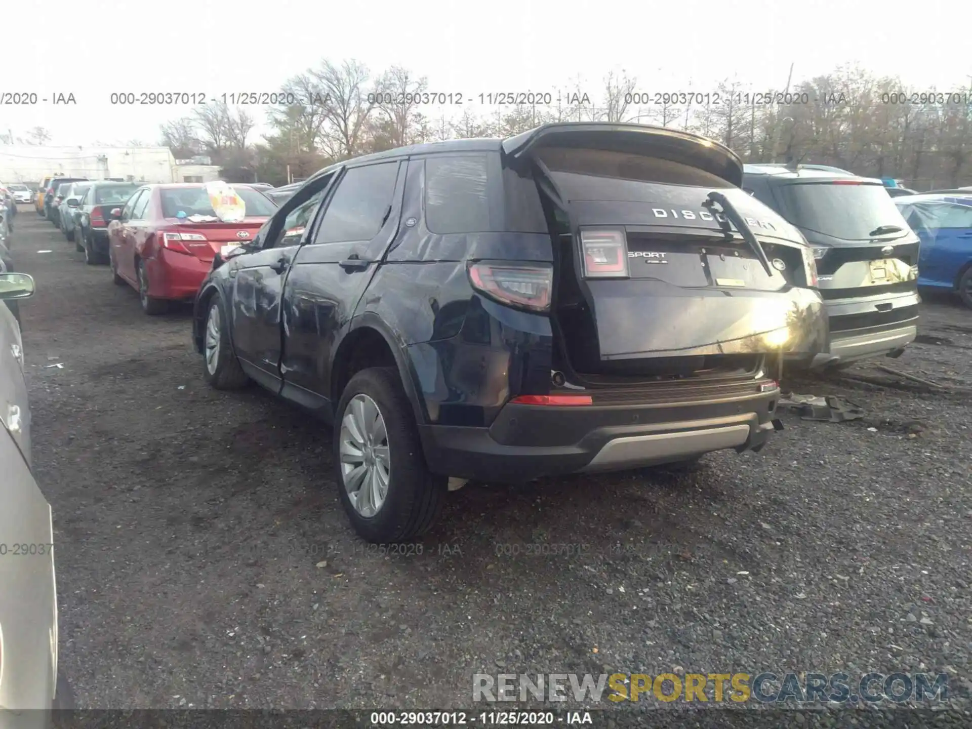 3 Photograph of a damaged car SALCP2FX0LH841260 LAND ROVER DISCOVERY SPORT 2020