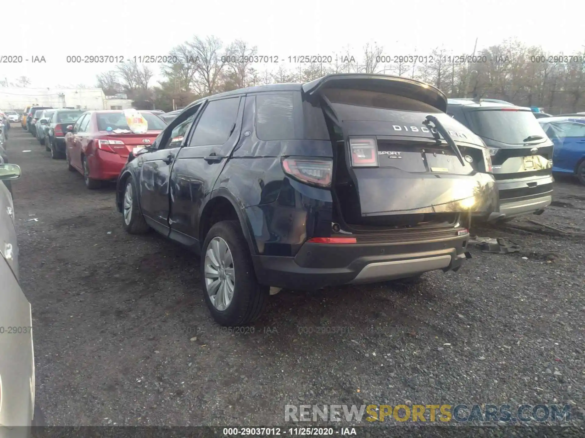 3 Фотография поврежденного автомобиля SALCP2FX0LH841260 LAND ROVER DISCOVERY SPORT 2020