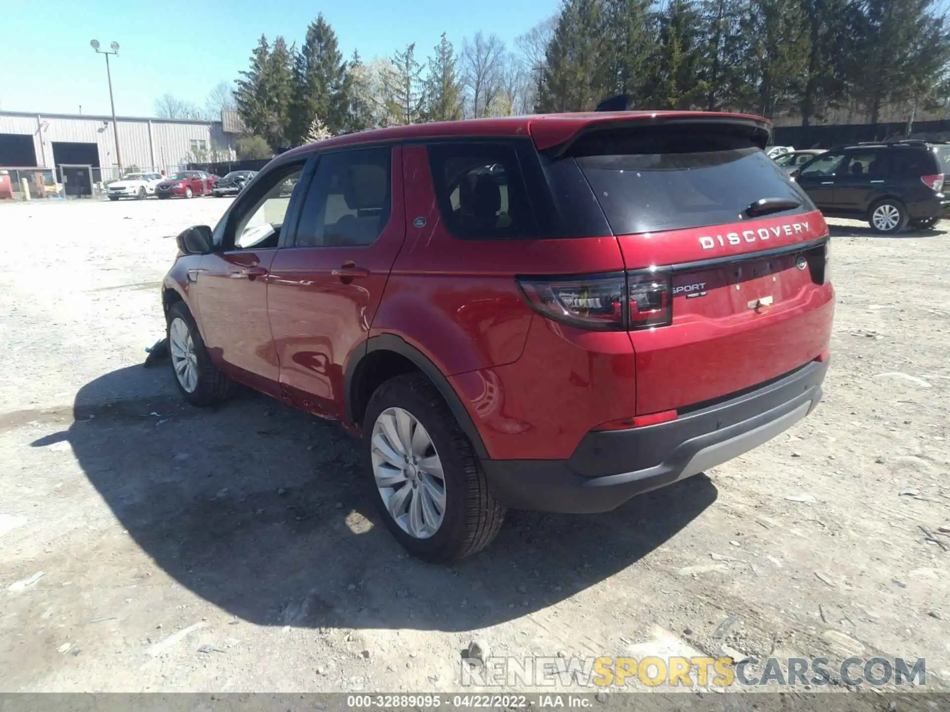 3 Photograph of a damaged car SALCP2FX1LH852459 LAND ROVER DISCOVERY SPORT 2020