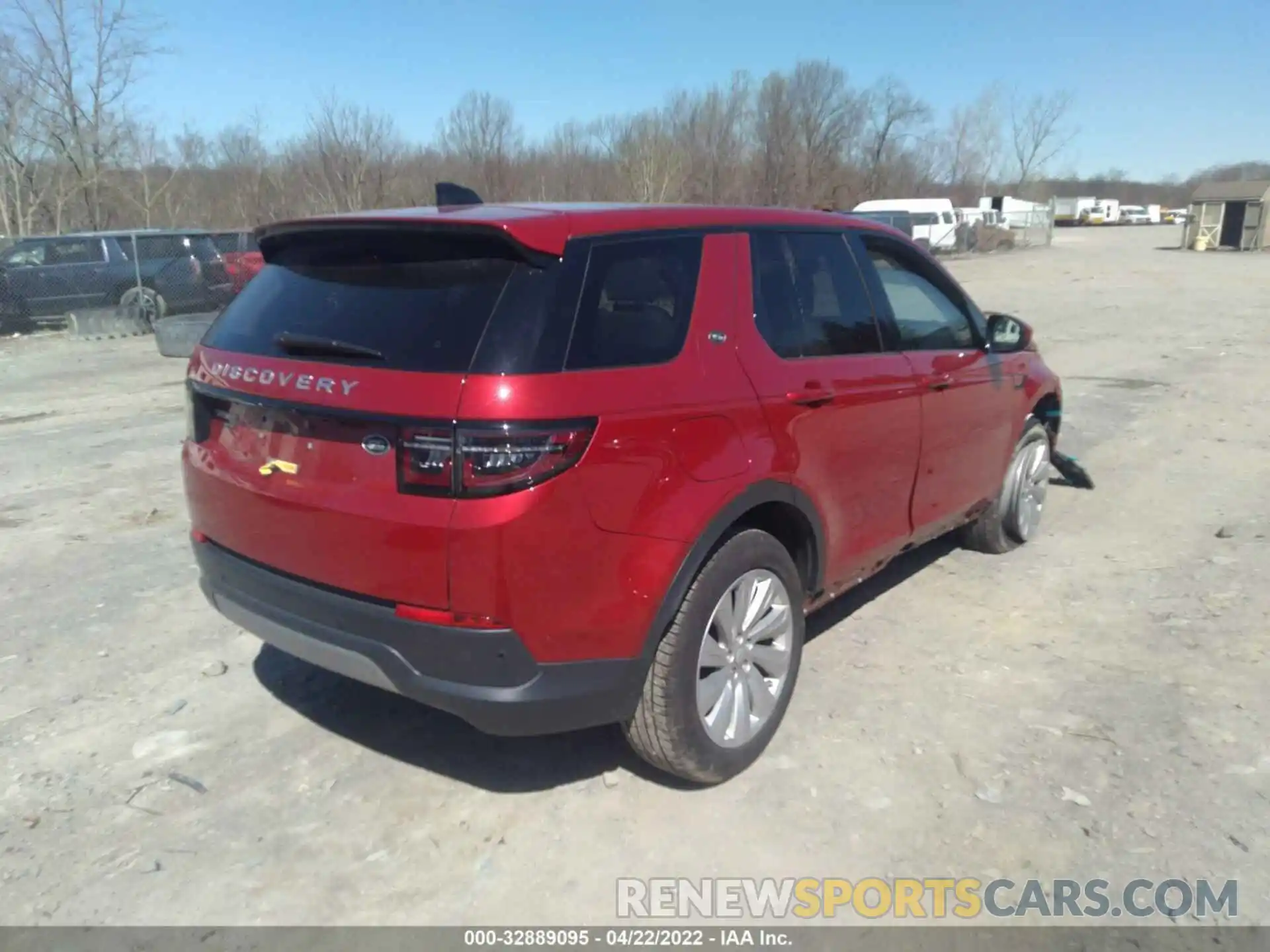 4 Photograph of a damaged car SALCP2FX1LH852459 LAND ROVER DISCOVERY SPORT 2020