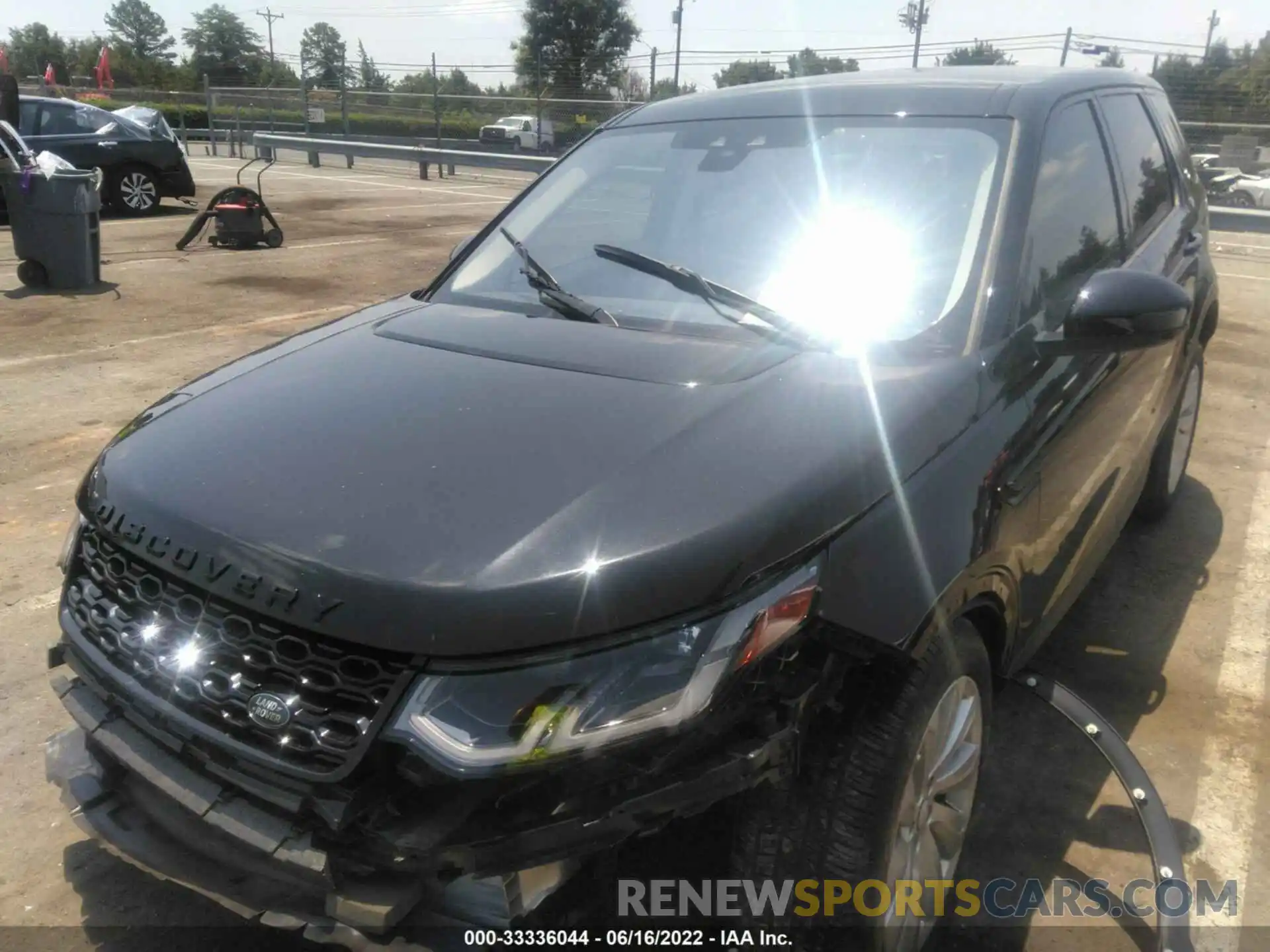 2 Photograph of a damaged car SALCP2FX2LH881503 LAND ROVER DISCOVERY SPORT 2020