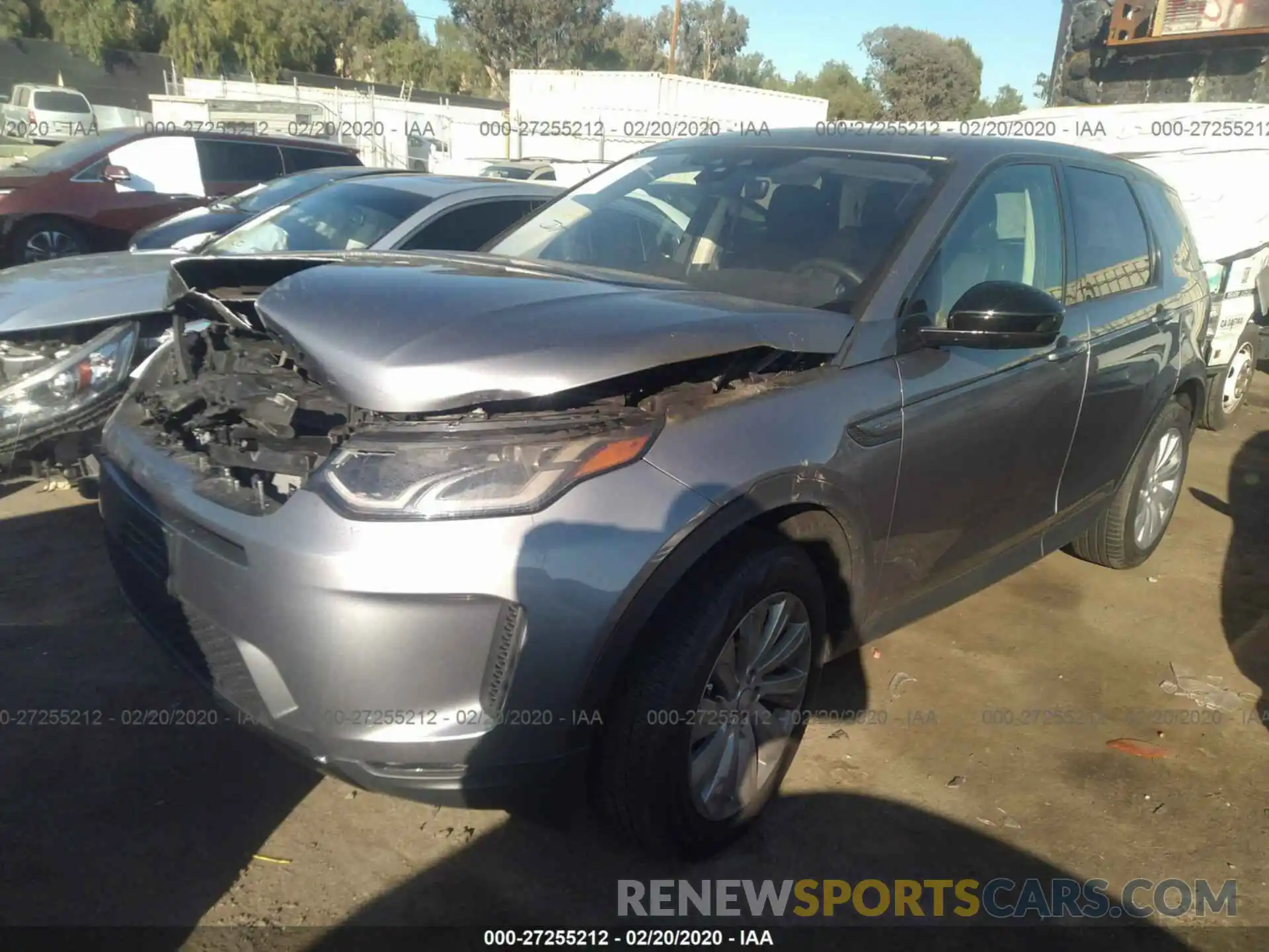 2 Photograph of a damaged car SALCP2FX4LH839589 LAND ROVER DISCOVERY SPORT 2020