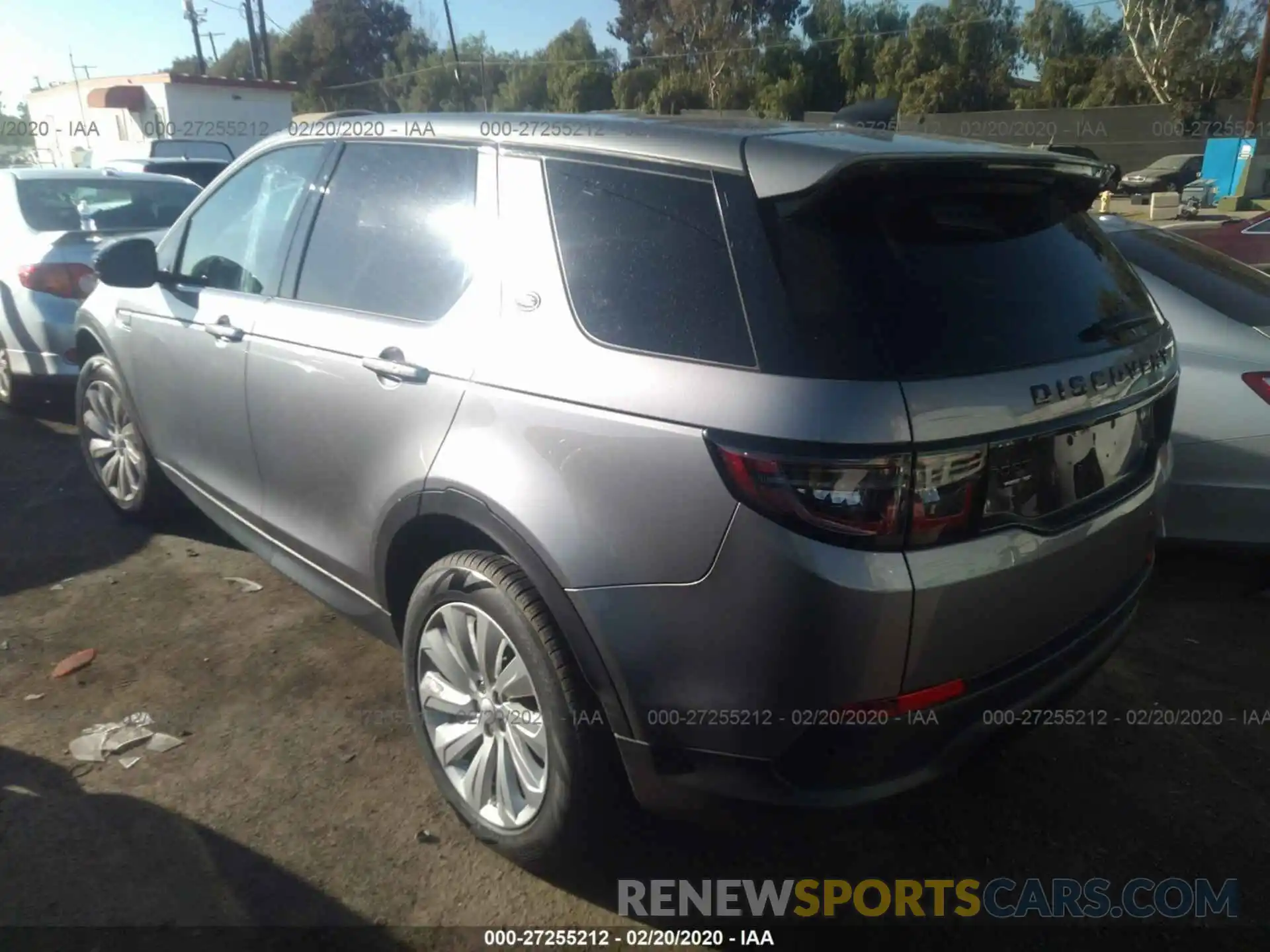 3 Photograph of a damaged car SALCP2FX4LH839589 LAND ROVER DISCOVERY SPORT 2020