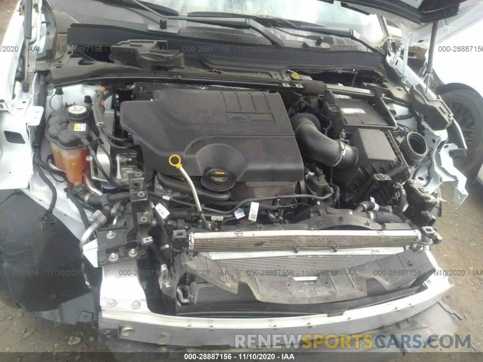 10 Photograph of a damaged car SALCP2FX4LH865920 LAND ROVER DISCOVERY SPORT 2020