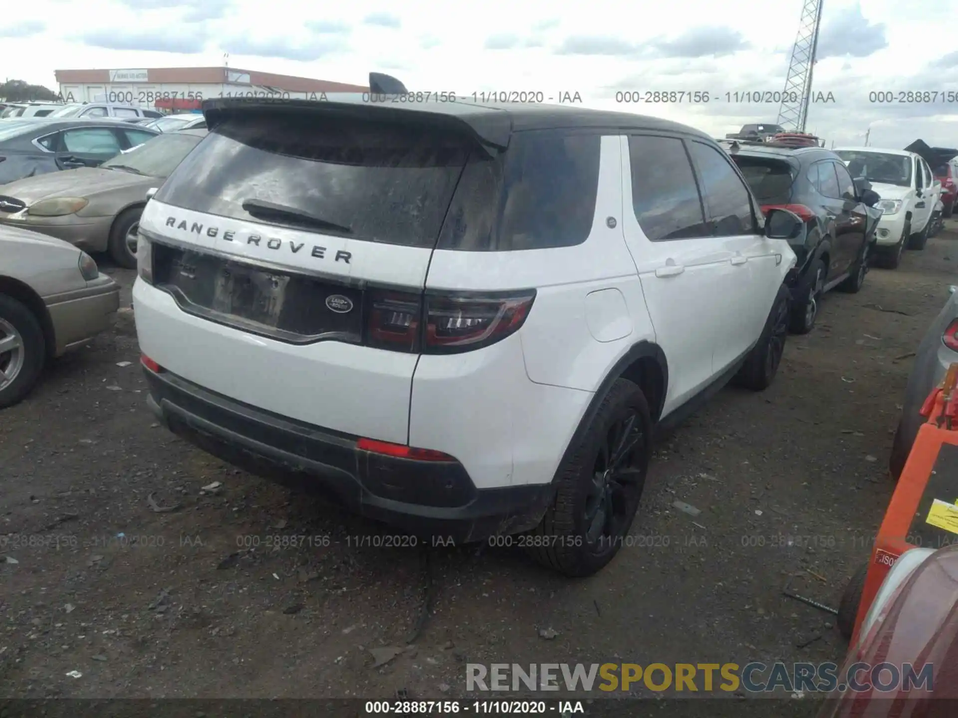 4 Фотография поврежденного автомобиля SALCP2FX4LH865920 LAND ROVER DISCOVERY SPORT 2020