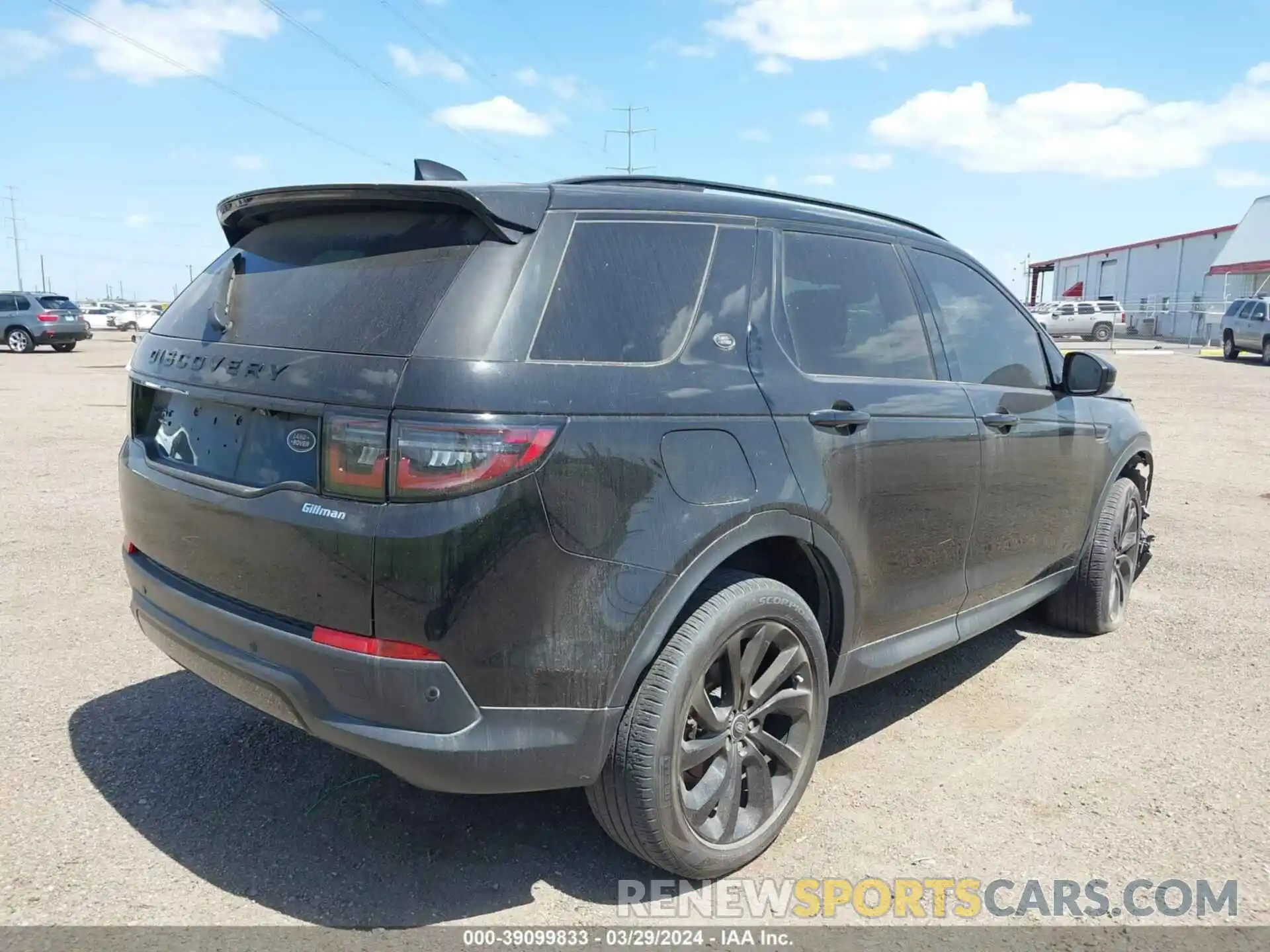 4 Photograph of a damaged car SALCP2FX7LH851493 LAND ROVER DISCOVERY SPORT 2020