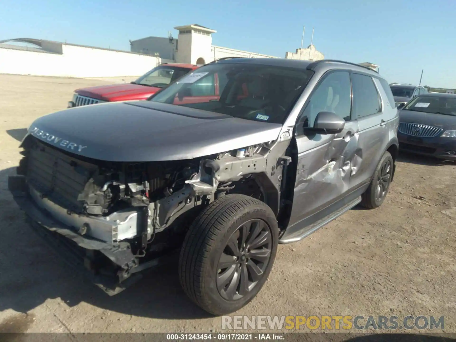 2 Photograph of a damaged car SALCP2FXXLH841072 LAND ROVER DISCOVERY SPORT 2020