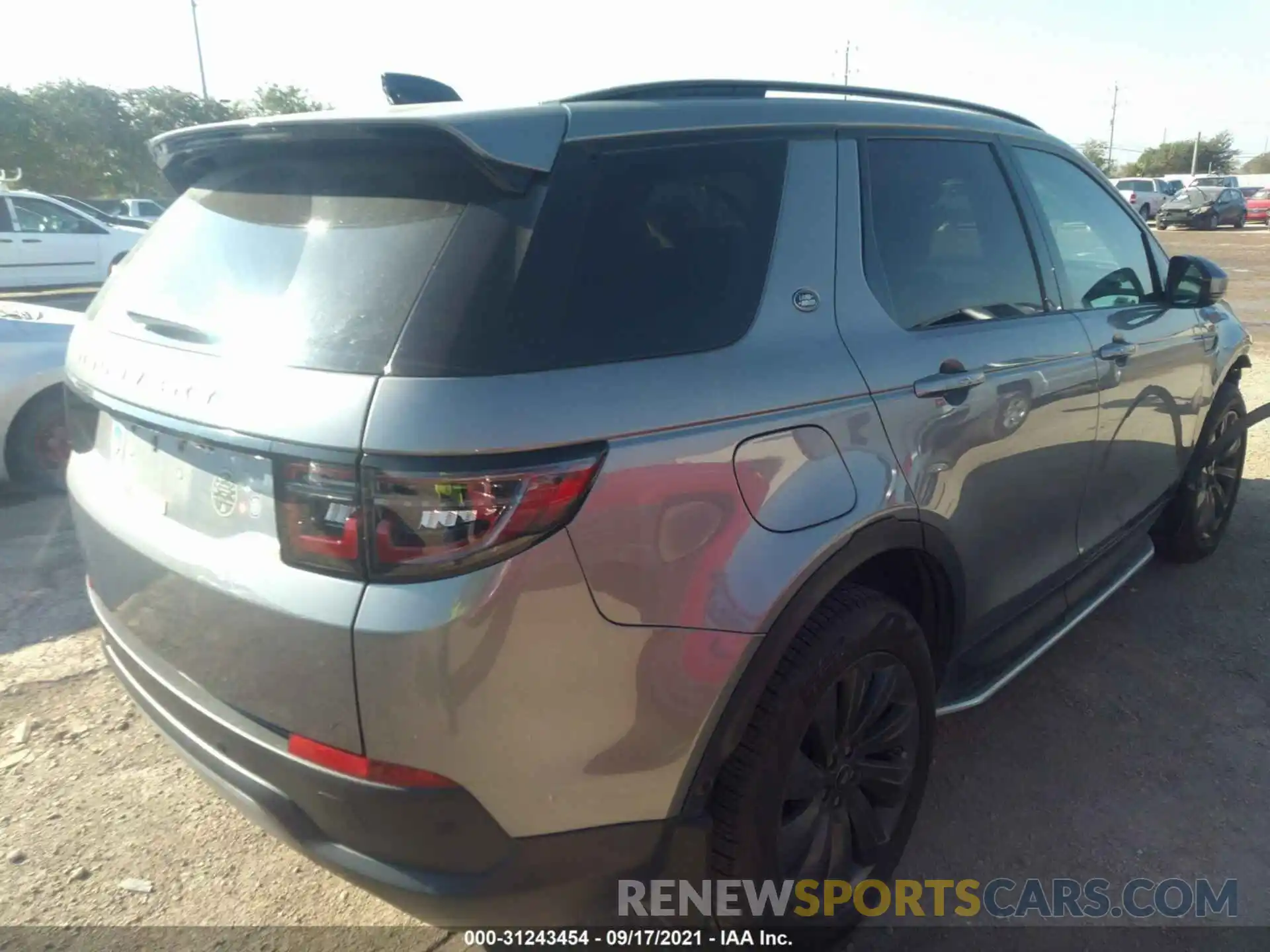 4 Фотография поврежденного автомобиля SALCP2FXXLH841072 LAND ROVER DISCOVERY SPORT 2020